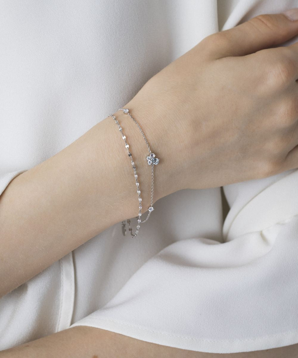 Yondoshi 4℃ silver Bracelet