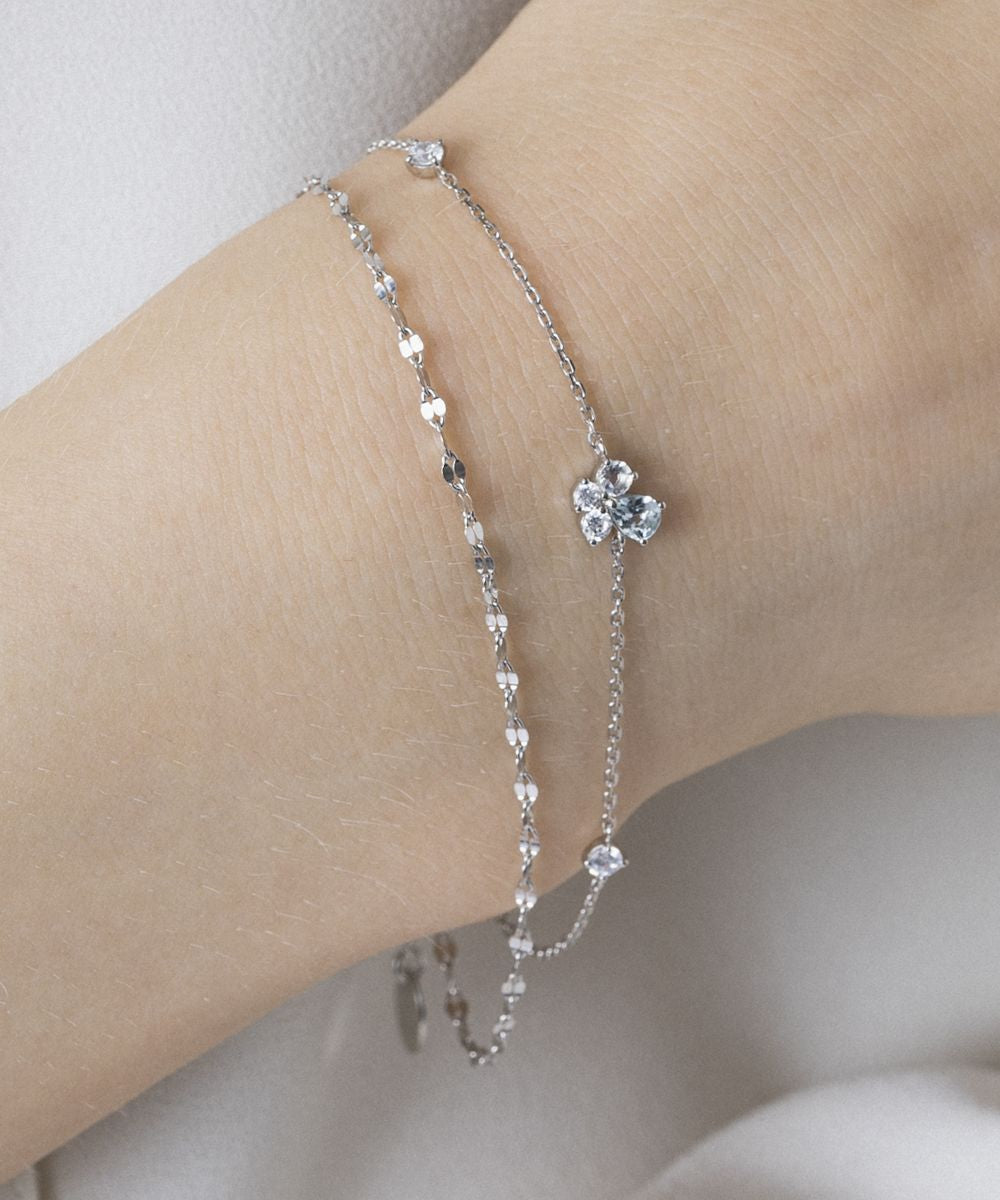Yondoshi 4℃ silver Bracelet