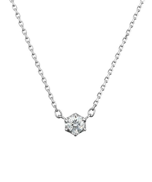 ヨンドシー 4℃ プラチナネックレス