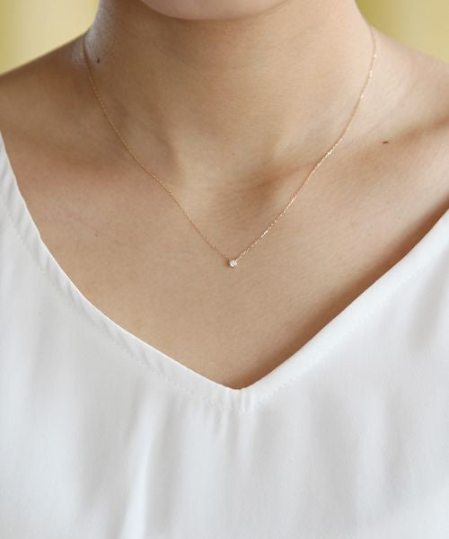 Yondoshi 4℃ K10 Yellow Gold Necklace