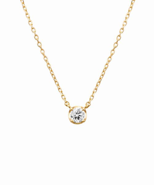 Yondoshi 4℃ K10 Yellow Gold Necklace
