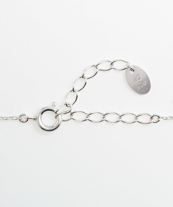 ヨンドシー 4℃ 4℃エターナルシルバー キュービックジルコニアネックレス