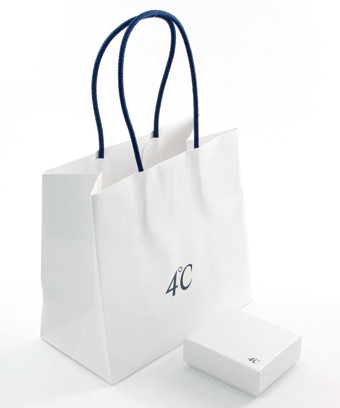 ヨンドシー 4℃ 4℃エターナルシルバー キュービックジルコニアネックレス