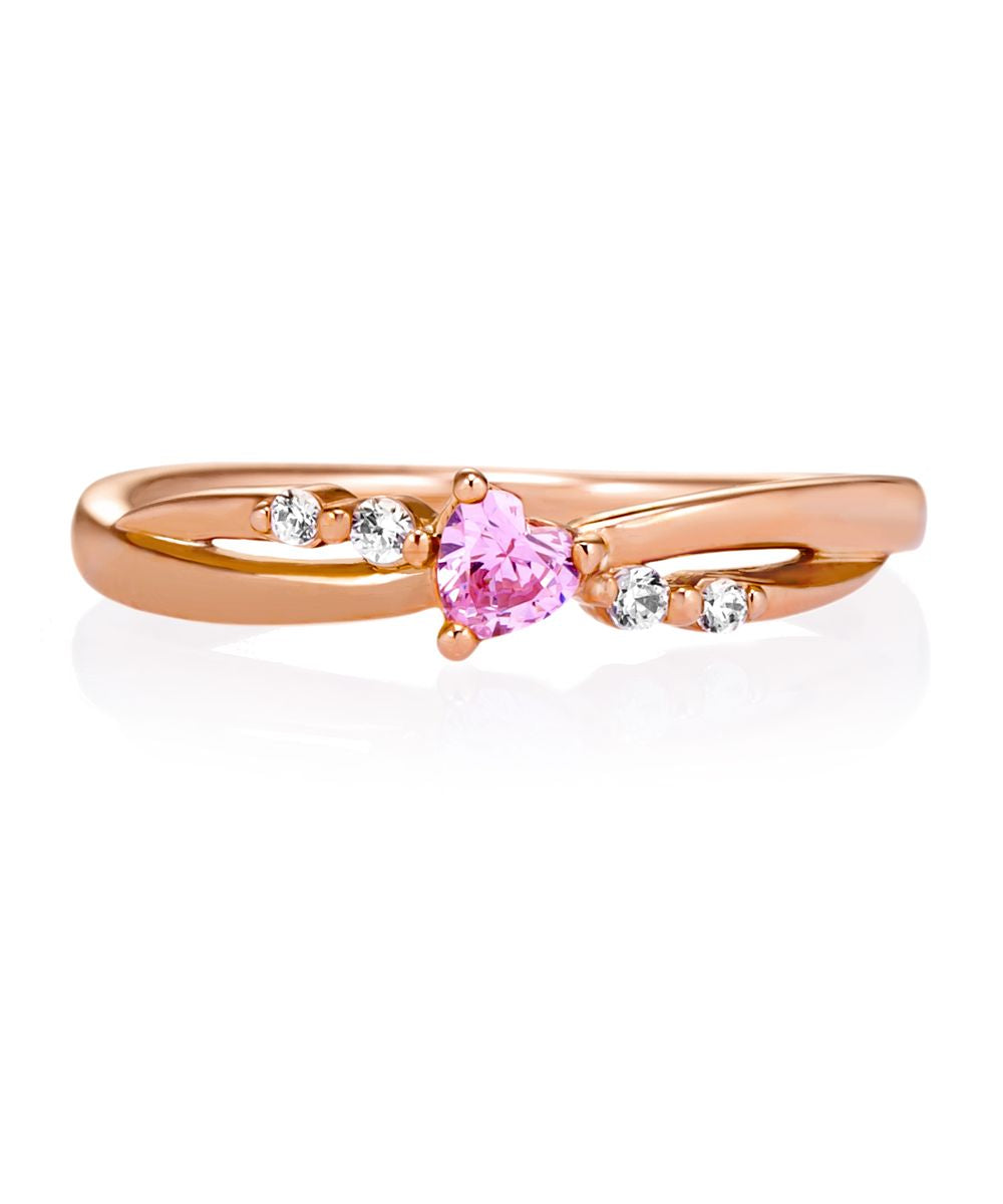 Yondoshi 4℃ K10 Pink Gold Ring