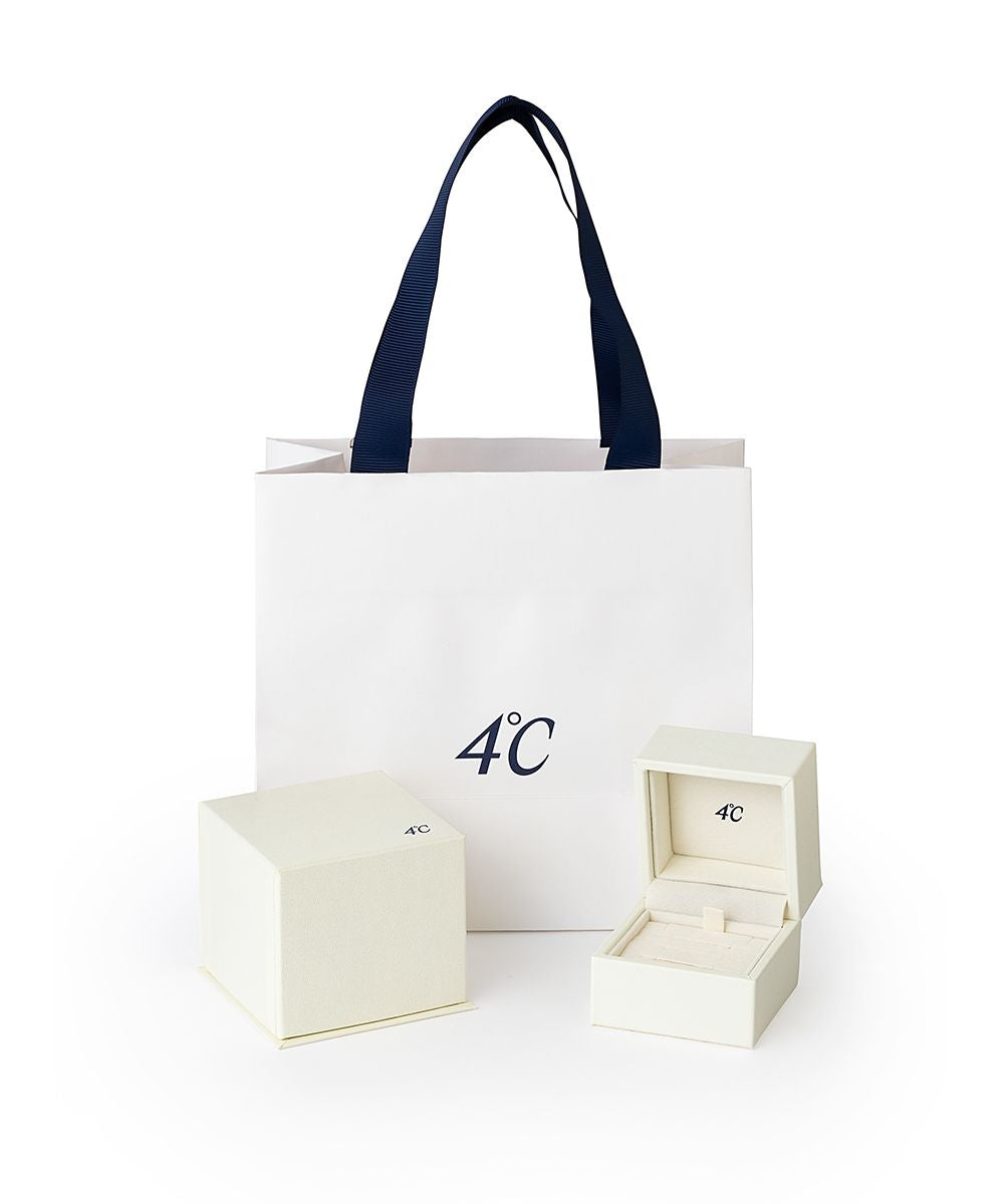 ヨンドシー 4℃ 【9月誕生石】K10粉紅金 項鍊