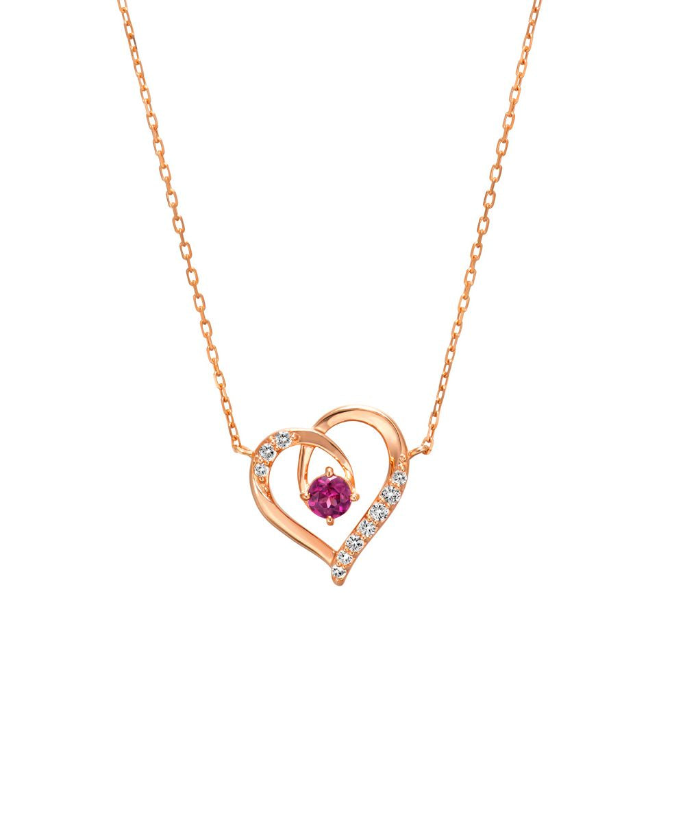 Yondoshi 4℃ [January Birthstone] Silver Necklace