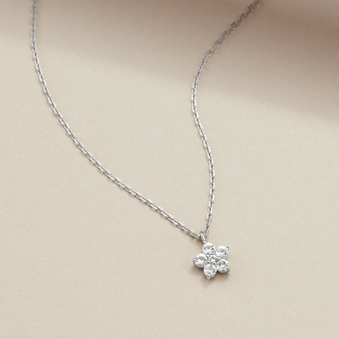 ヨンドシー 4℃ 【Autumn Limited】シルバー ネックレス （ホワイトゴールド） ホワイトゴールド