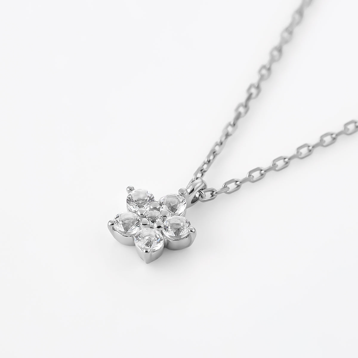 ヨンドシー 4℃ 【Autumn Limited】シルバー ネックレス （ホワイトゴールド） ホワイトゴールド