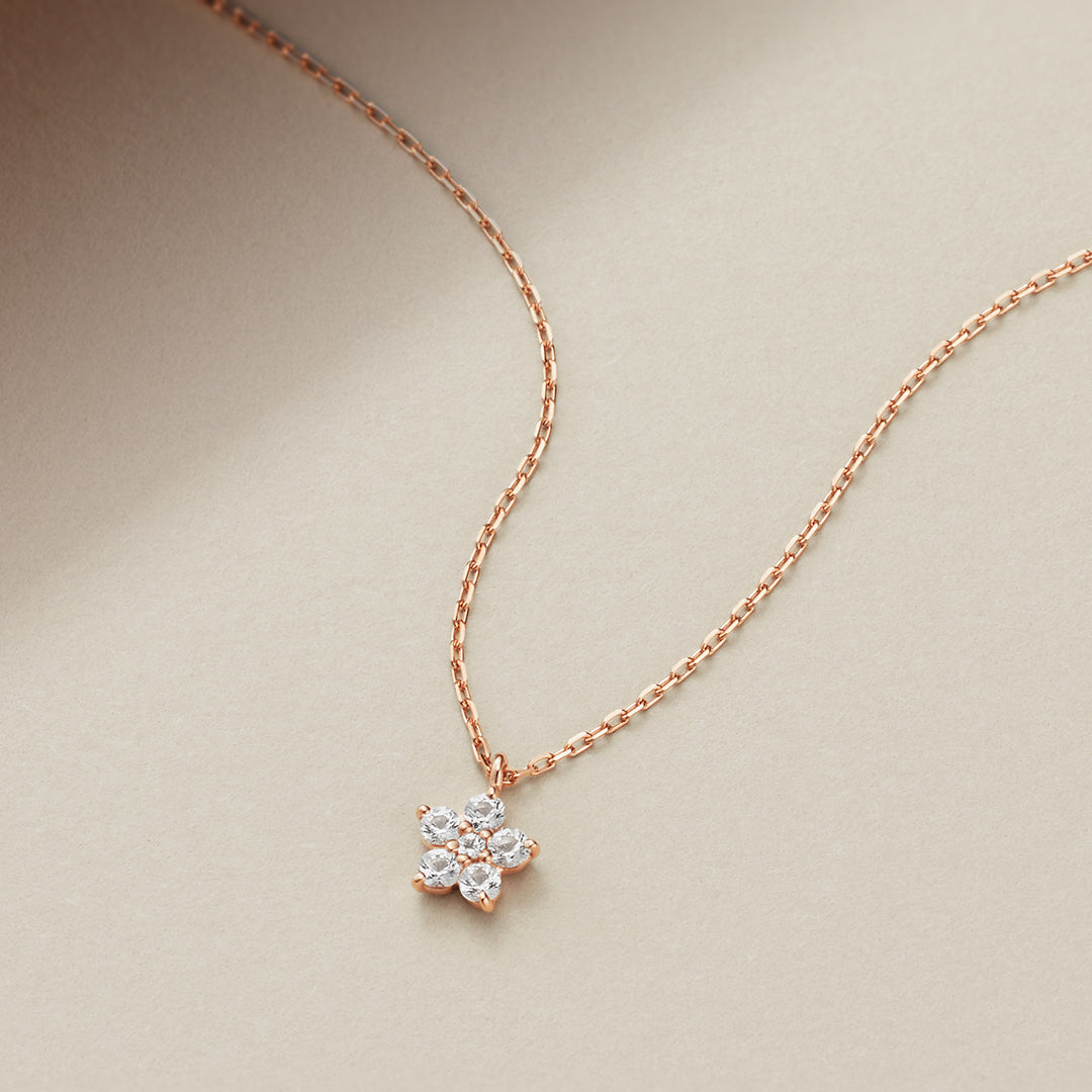 ヨンドシー 4℃ 【Autumn Limited】 シルバー ネックレス （ピンクゴールド） ピンクゴールド