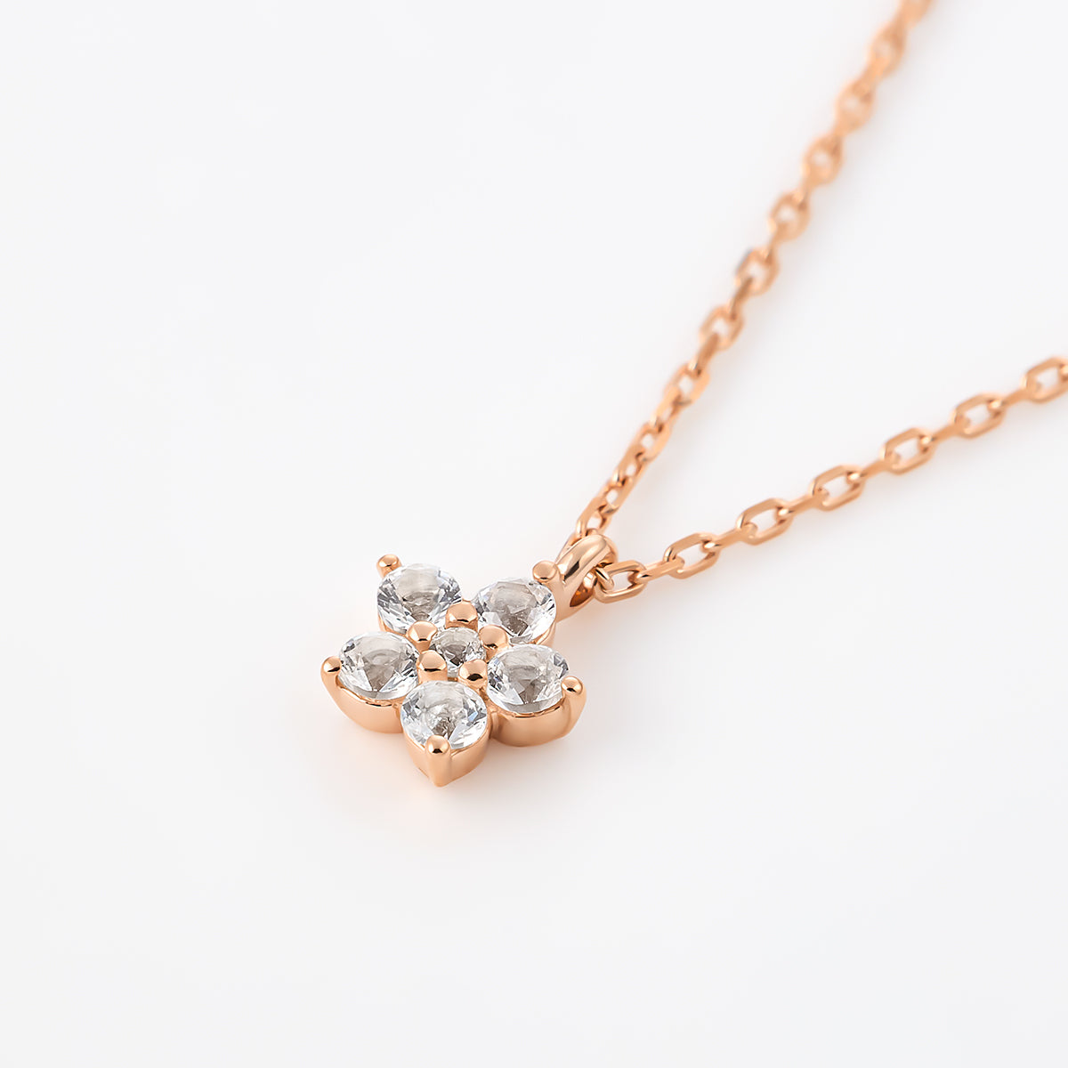 ヨンドシー 4℃ 【Autumn Limited】 シルバー ネックレス （ピンクゴールド） ピンクゴールド