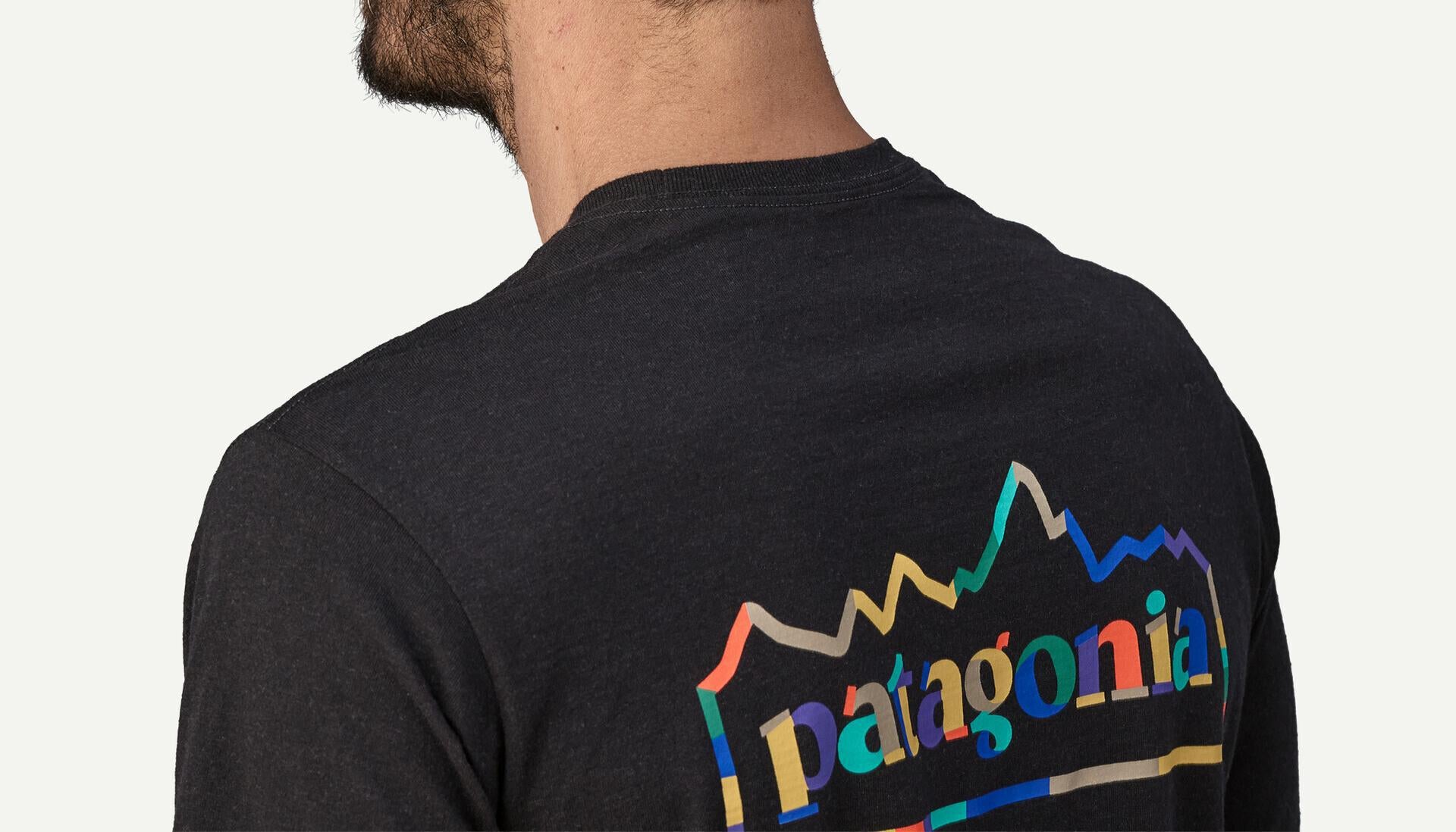 Patagonia/パタゴニア　P-6 ラベル・トラッド・キャップ ブラック