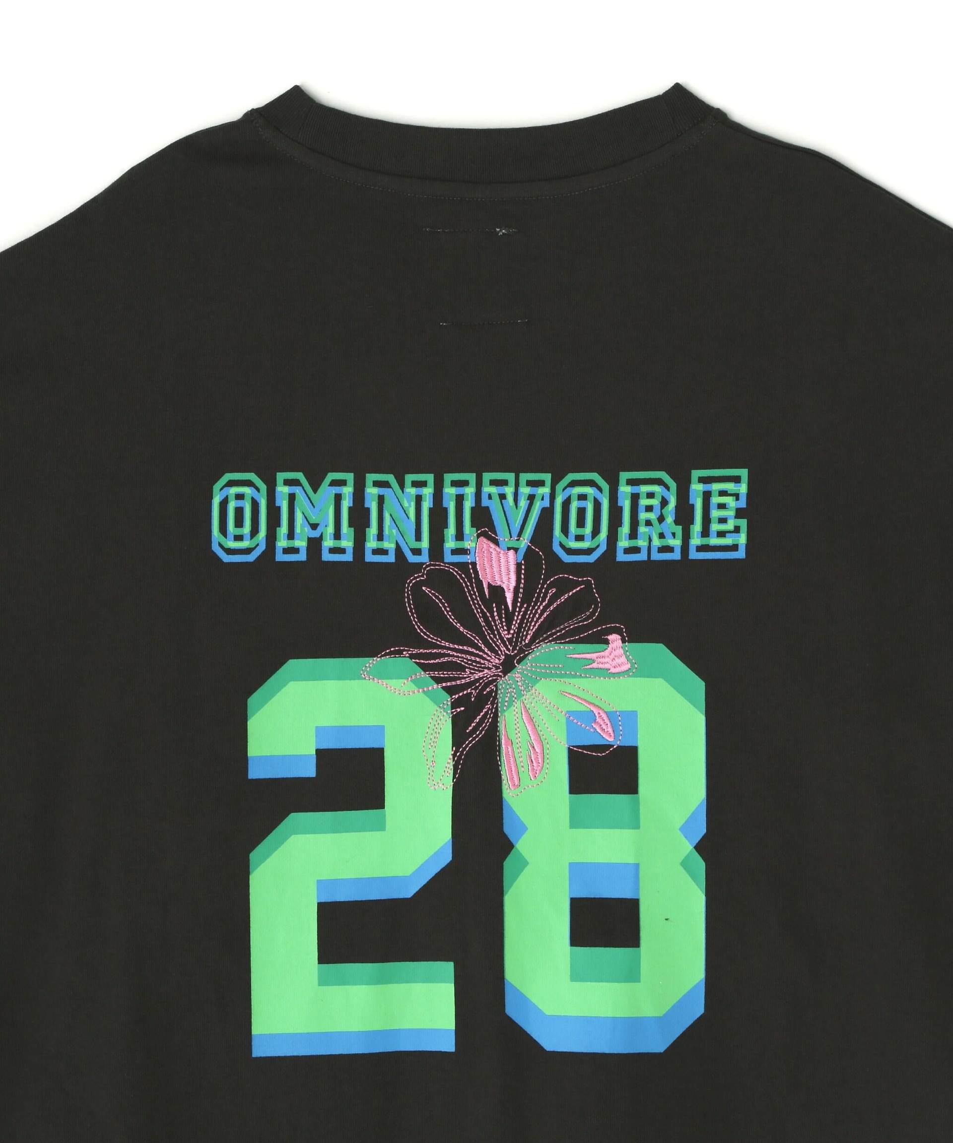 R omnivoe/ビーオムニボー NUMRE> S/S TEE ブラック