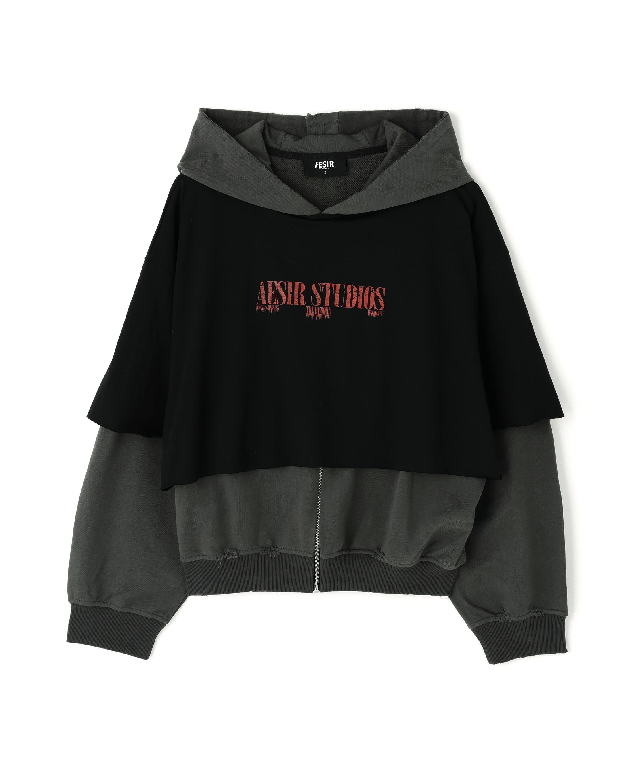 Aesi Studios/アースィアスタジオ/RALDUM LAYE> HOODIE グレー