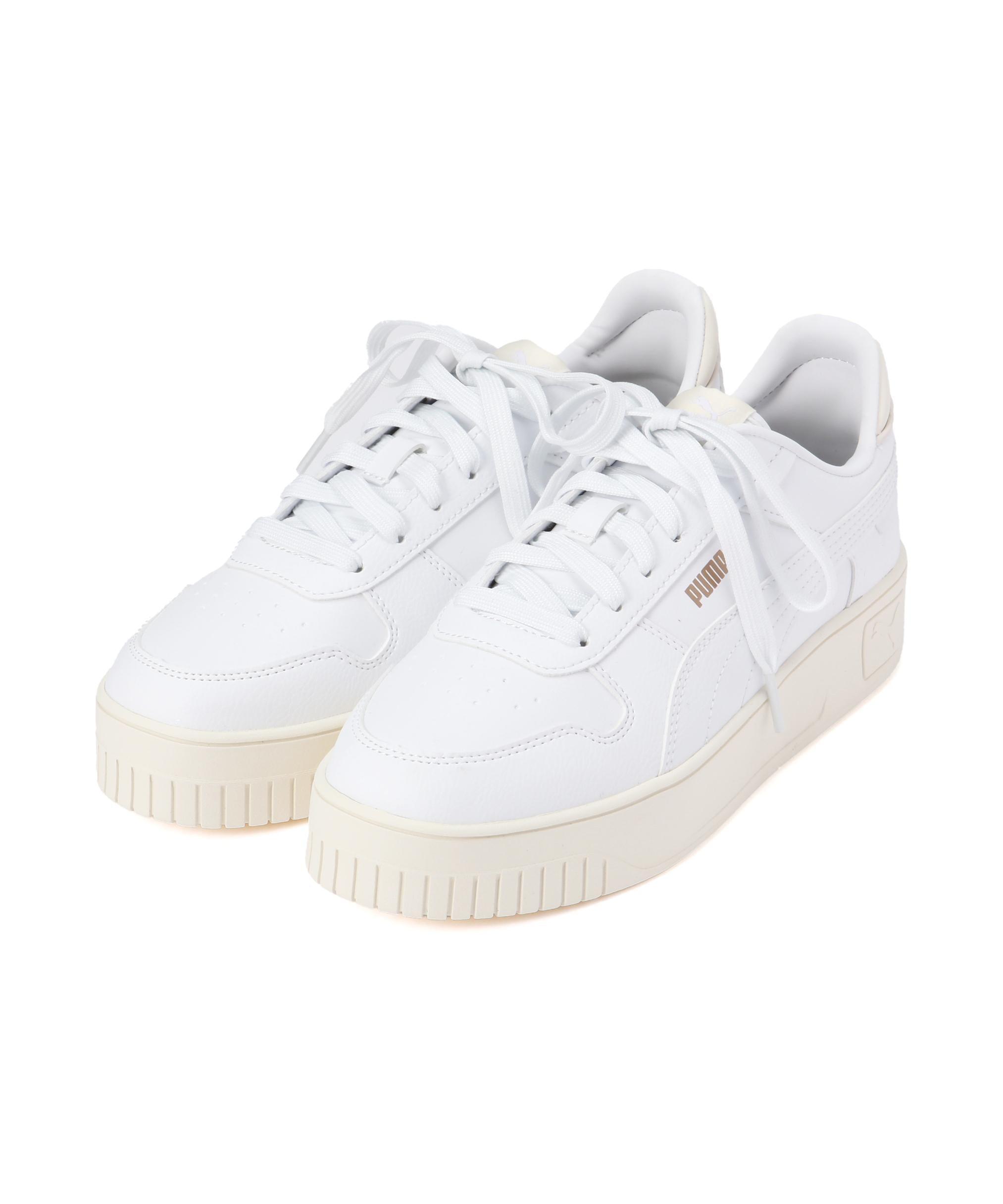 PUMA キャリーナストリートW> シューズ シロ