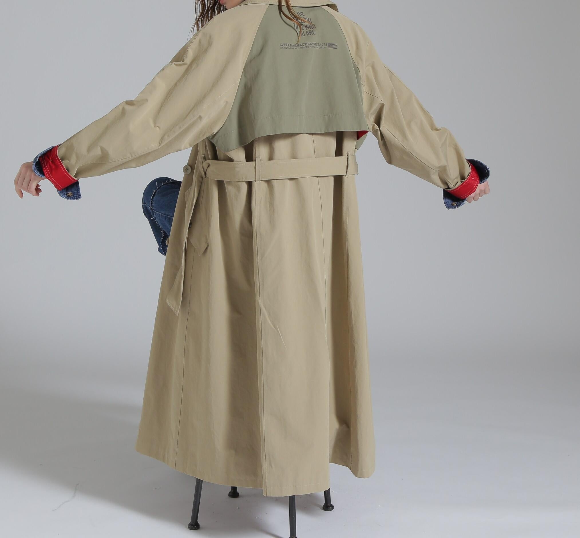 COLO> SCHEME T>ENCH COAT/カラースキーム トレンチコート ベージュ