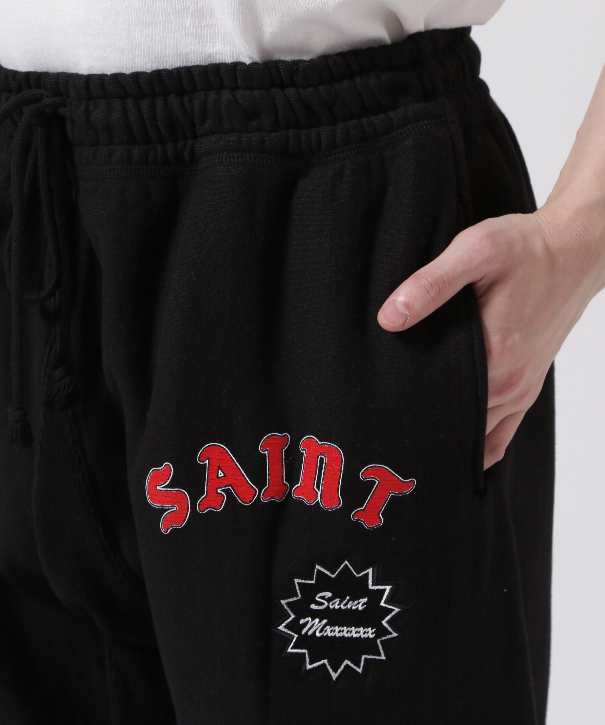 SAINT MICHAEL/セント マイケル/SWT PANTS/A>CH SAINT/RLK ブラック