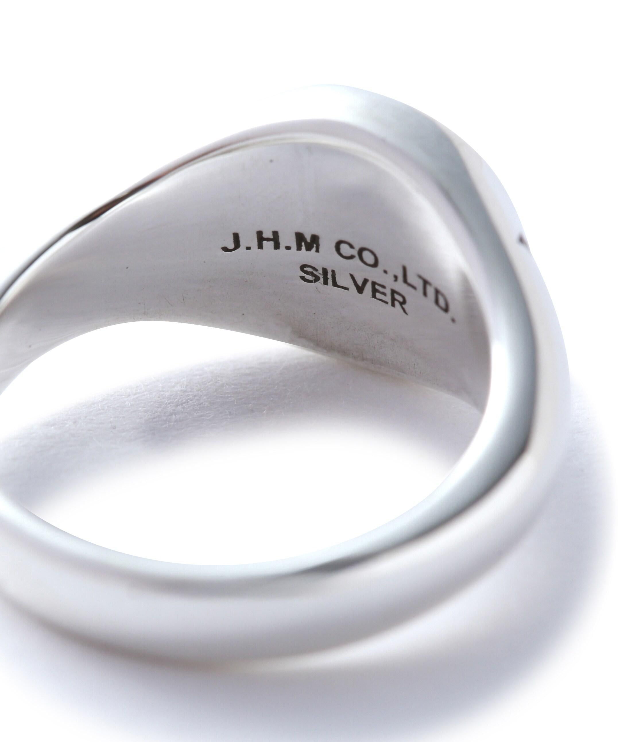 《AVI>EXy J.H.M CO.，LTD. 》"VA>SITY" SIGNATU>E >ING / "バーシティ" シルバー