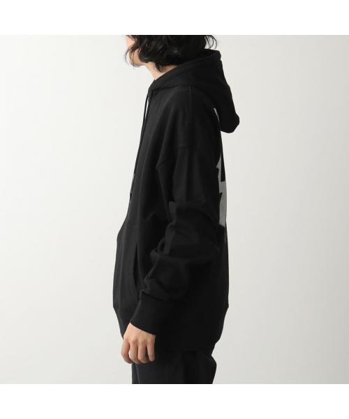 44 LABEL GROUP パーカー HOODIE B0030576 FA583 （P601/BLACK+FOSSIL/ブラック） P601/BLACK+FOSSIL/ブラック