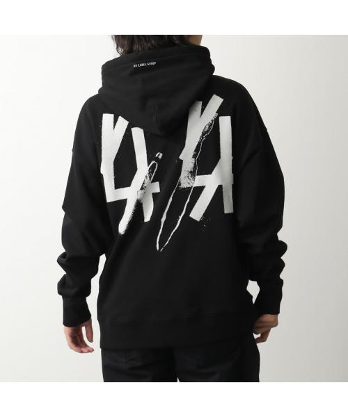 44 LABEL GROUP パーカー HOODIE B0030576 FA583 （P601/BLACK+FOSSIL/ブラック） P601/BLACK+FOSSIL/ブラック