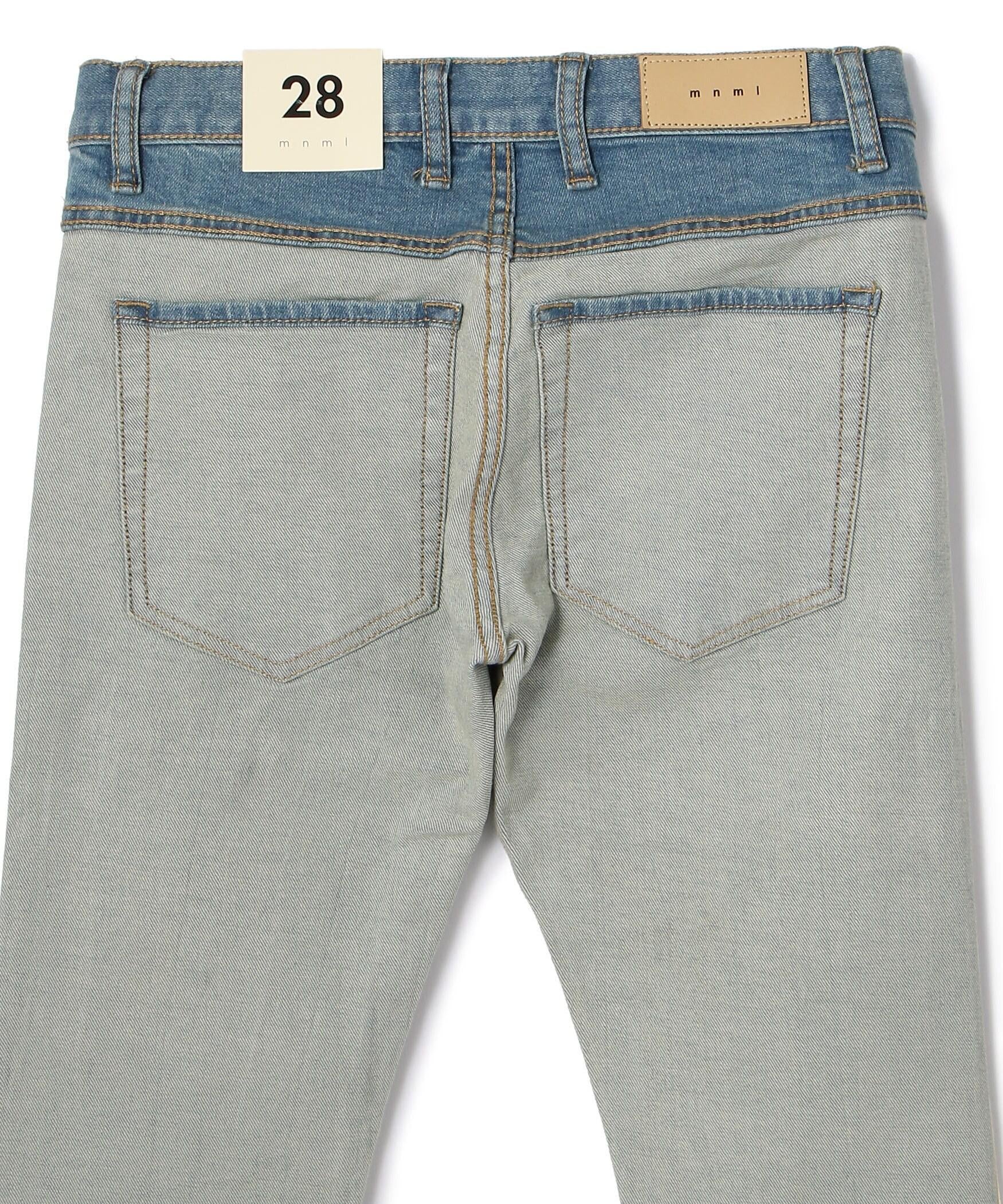 mnml/ミニマル/X144 Stretch Denim(19ML-AW587D)/スキニーパンツ ブルー