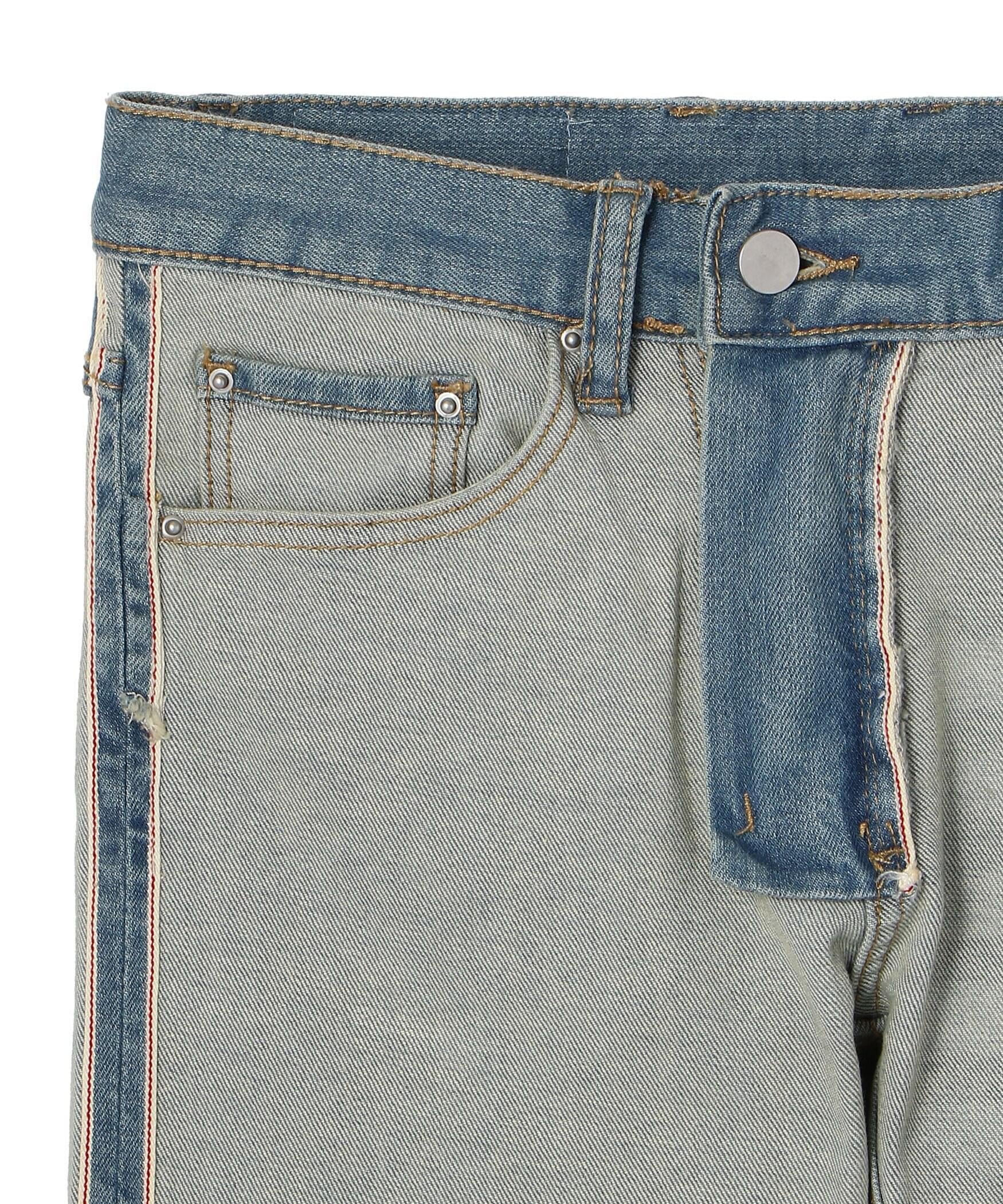 mnml/ミニマル/X144 Stretch Denim(19ML-AW587D)/スキニーパンツ ブルー