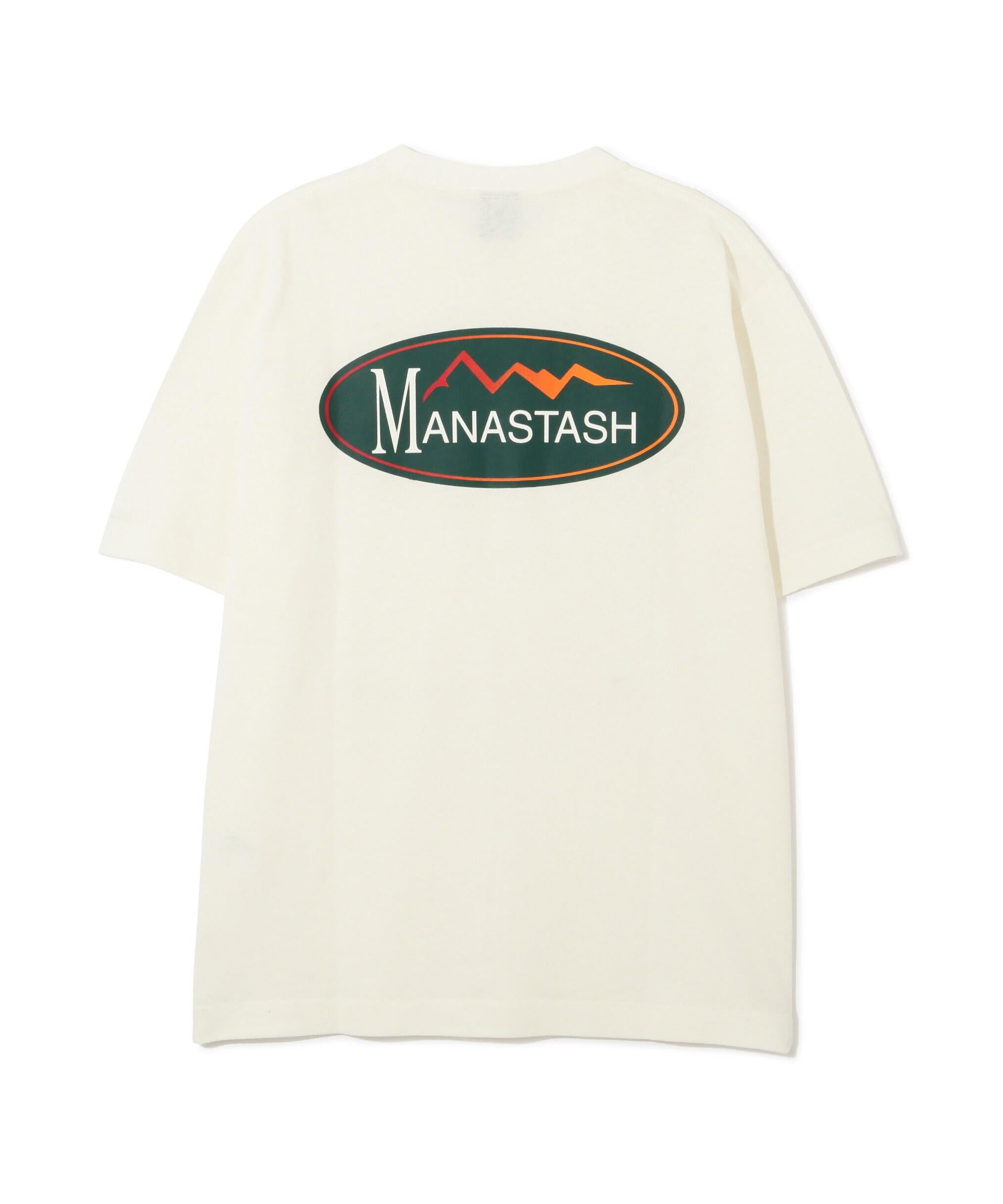 MANASTASH/マナスタッシュ/HEMP TEE O>IGINAL LOGO ホワイト