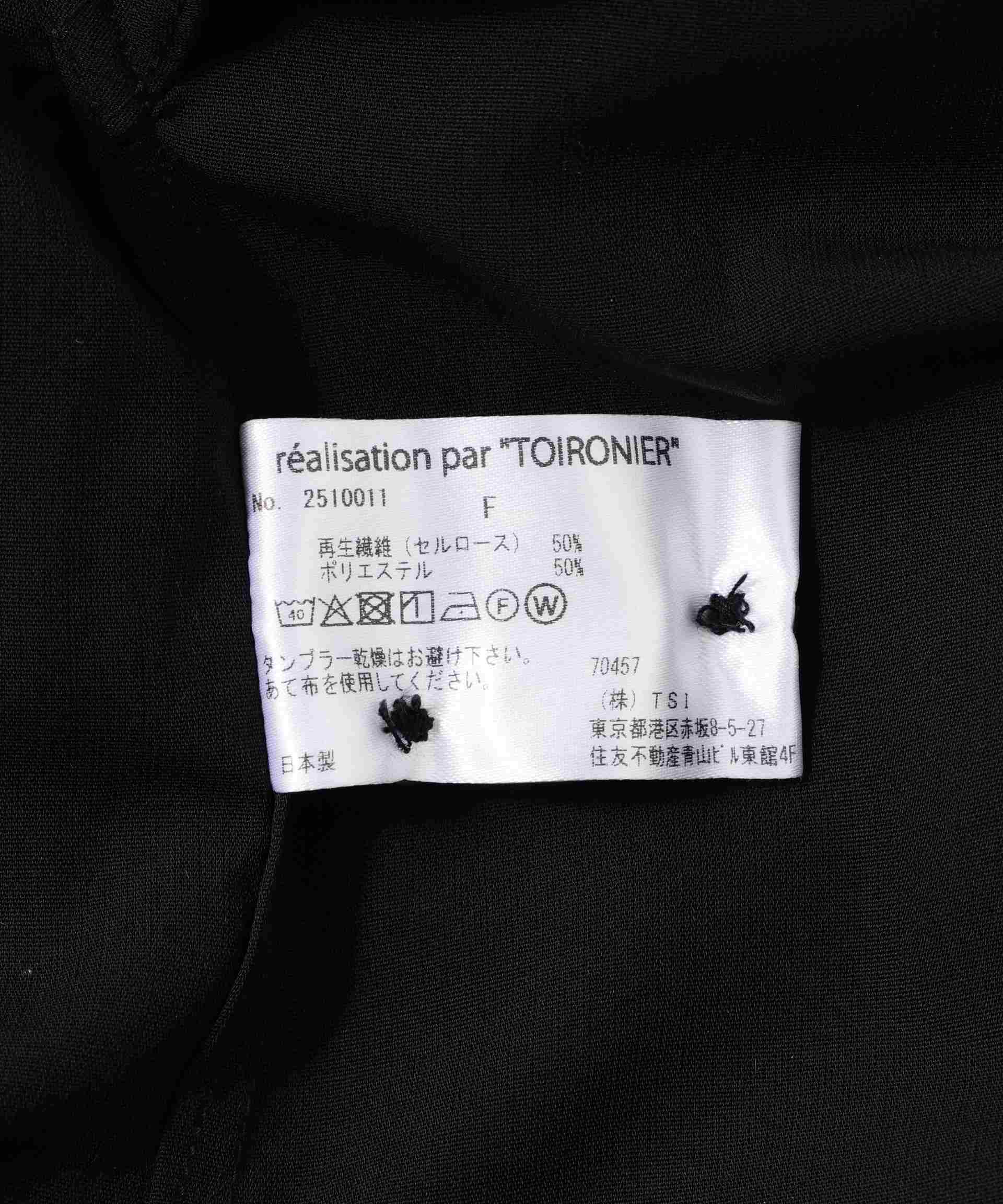 Toionie/トワロニエ/Shee Loose Shit ブラック
