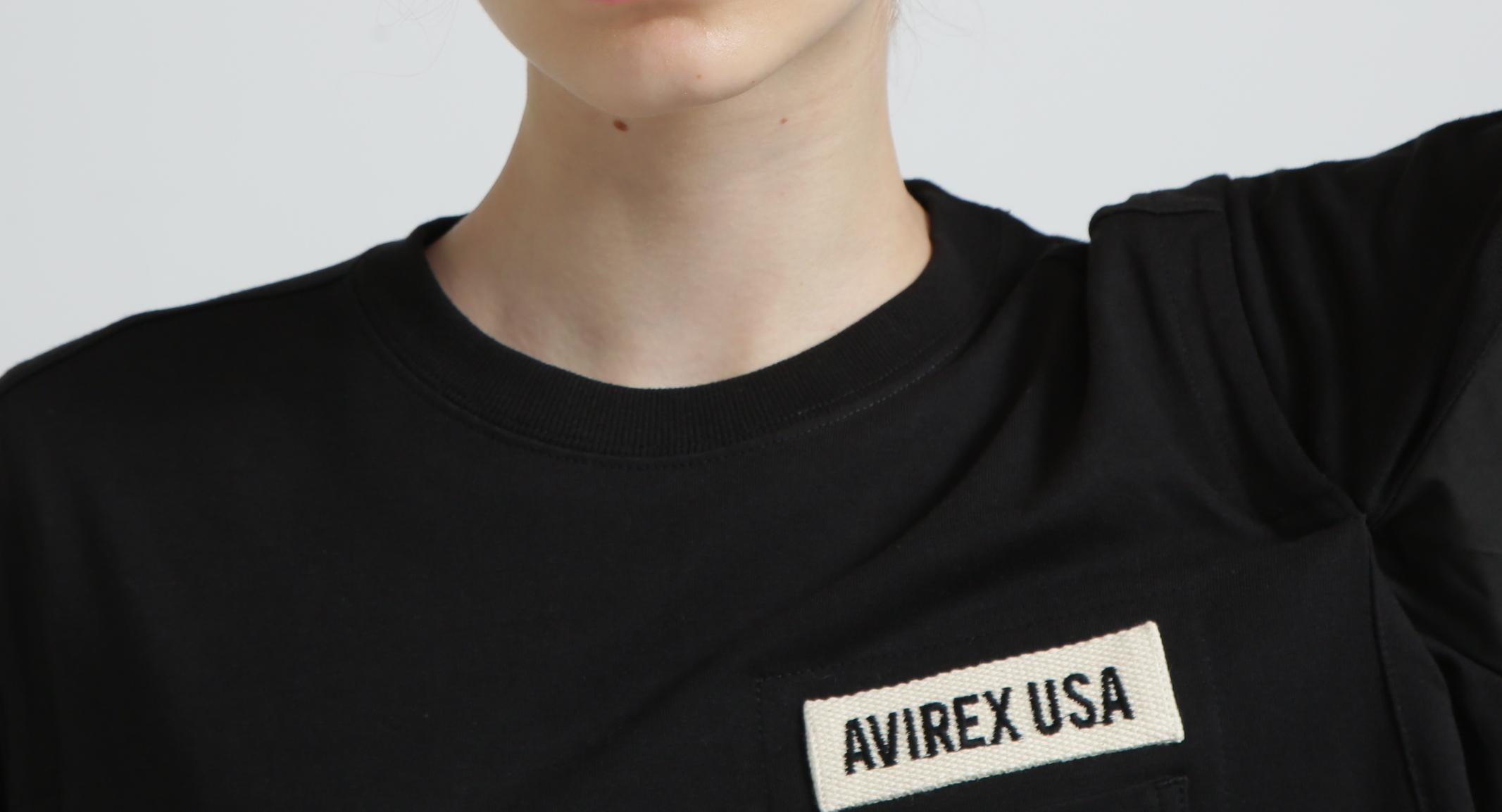 直営店限定/×ニューエラ ポロキャップ USA国旗/ AVI>EX×NEW E>A 9TWENTY POLO CAP チャコール
