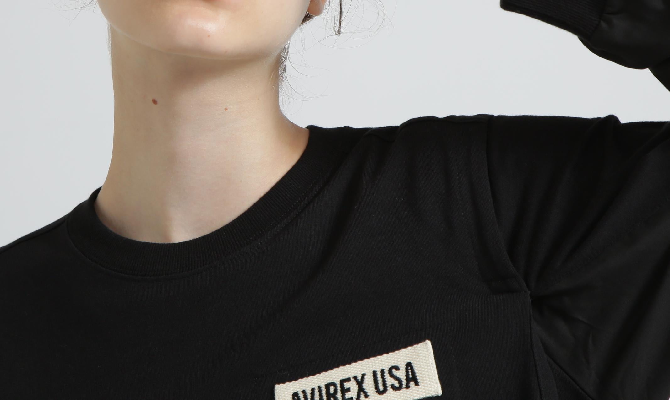 直営店限定/×ニューエラ ポロキャップ USA国旗/ AVI>EX×NEW E>A 9TWENTY POLO CAP チャコール