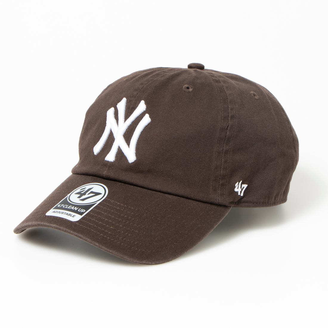 フォーティーセブン 47 キャップ 帽子 RGW17GWS ヤンキース ワンサイズ 男女兼用 柔らか クリーンナップ BRAND YANKEES CLEAN UP,ブラウン