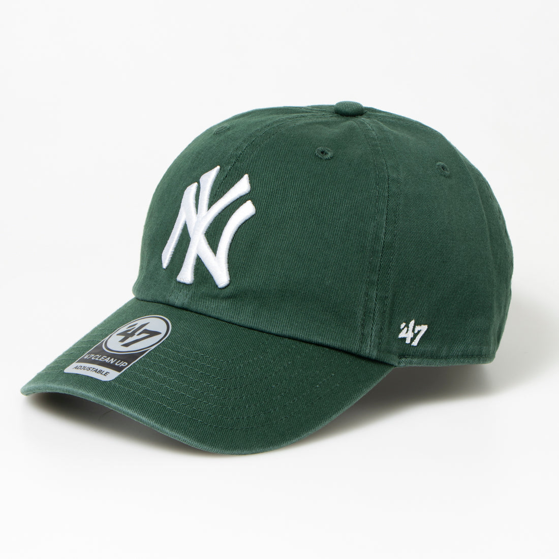フォーティーセブン 47 キャップ 帽子 RGW17GWS ヤンキース ワンサイズ 男女兼用 柔らか クリーンナップ BRAND YANKEES CLEAN UP,ダークグリーン