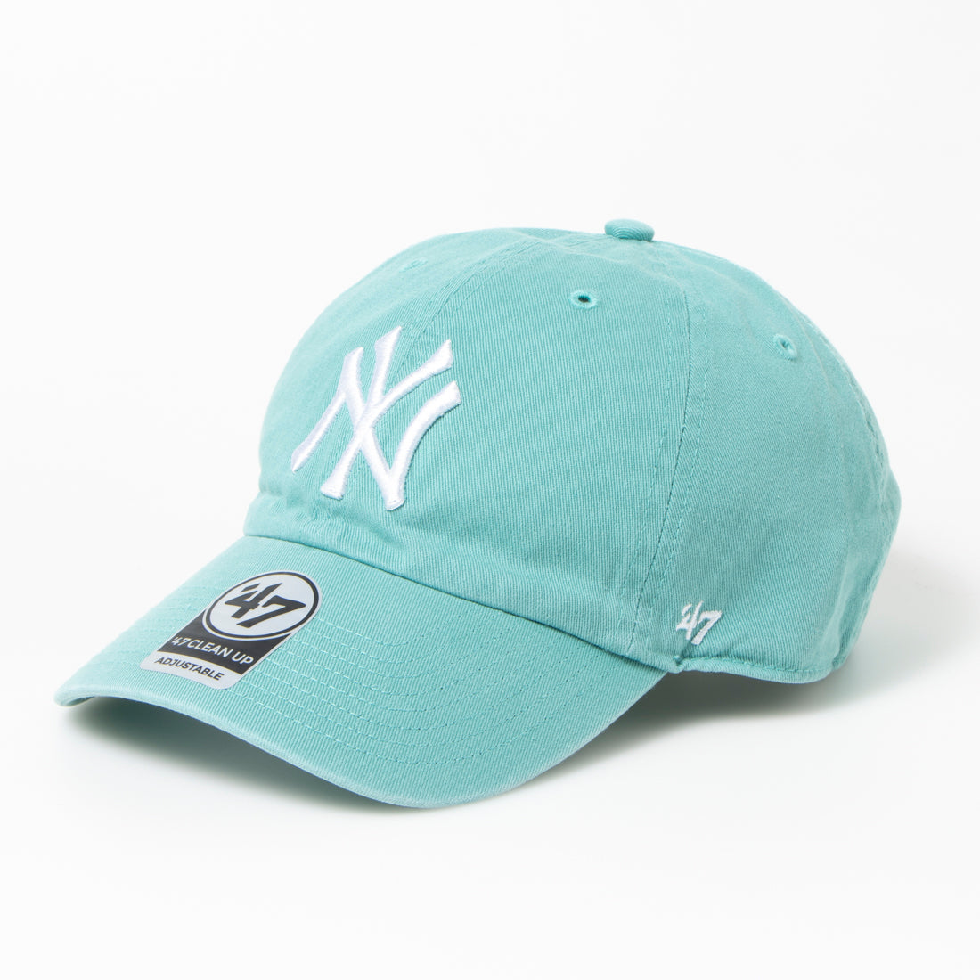 フォーティーセブン 47 キャップ 帽子 RGW17GWS ヤンキース ワンサイズ 男女兼用 柔らか クリーンナップ BRAND YANKEES CLEAN UP,ラグーンブルー