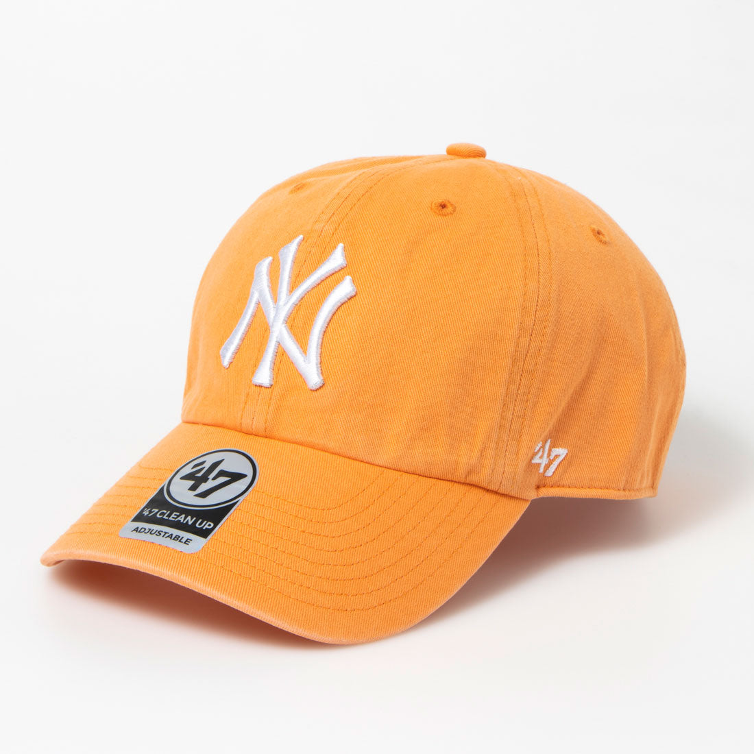 フォーティーセブン 47 キャップ 帽子 RGW17GWS ヤンキース ワンサイズ 男女兼用 柔らか クリーンナップ BRAND YANKEES CLEAN UP,マンゴー