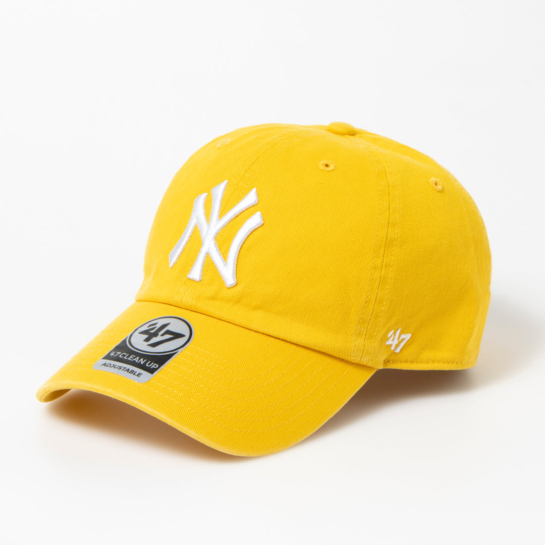 フォーティーセブン 47 キャップ 帽子 RGW17GWS ヤンキース ワンサイズ 男女兼用 柔らか クリーンナップ BRAND YANKEES CLEAN UP,イエローゴールド