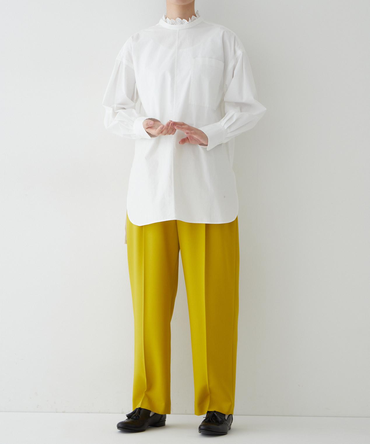 ◆ツイルカラーパンツ イエロー