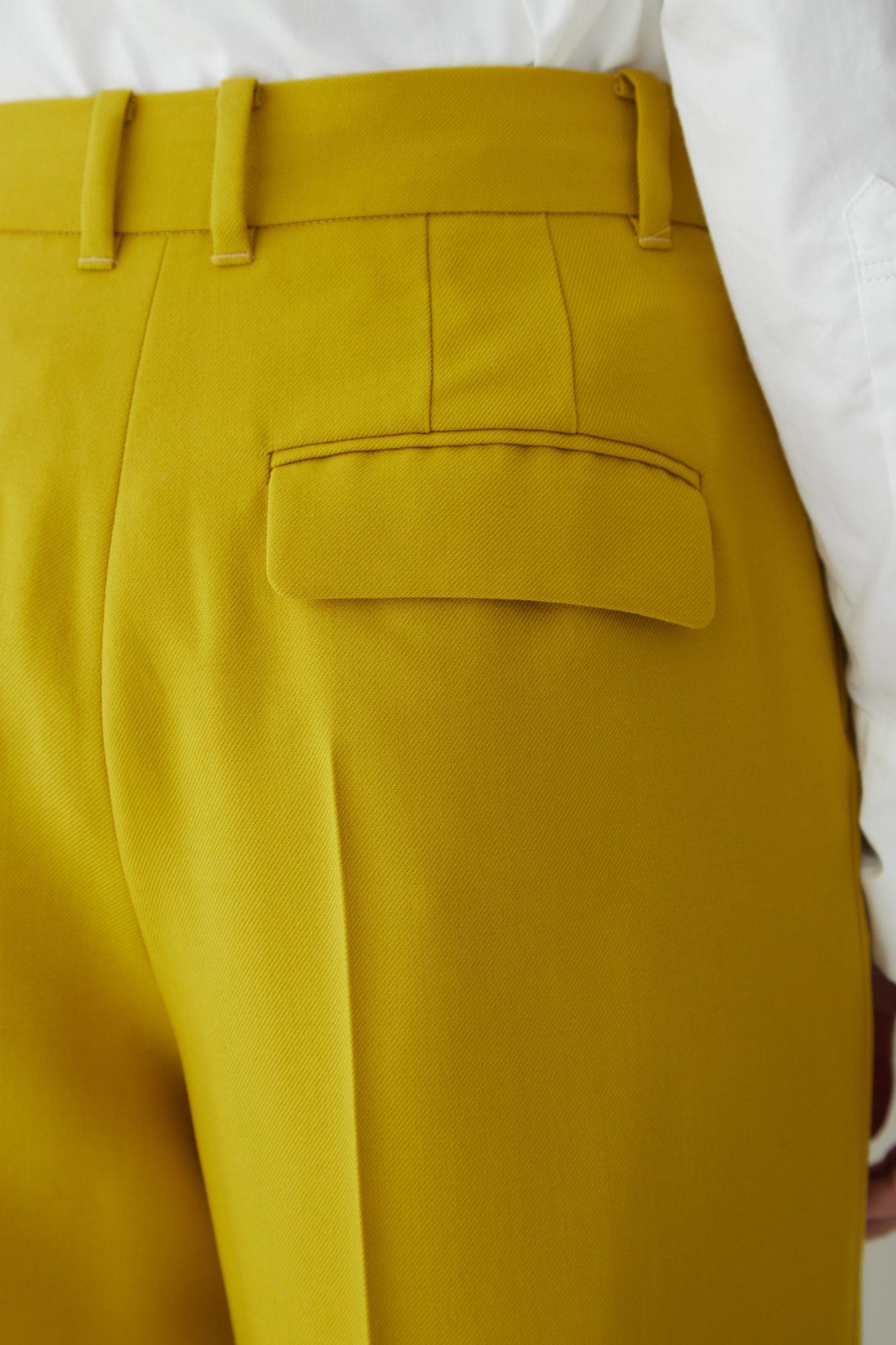 ◆ツイルカラーパンツ イエロー
