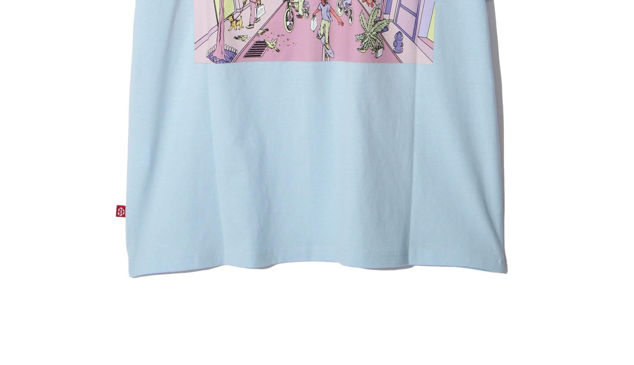 MANASTASH/マナスタッシュ/RE:CTN L/S TEE DT SEATTLE ライトブルー3