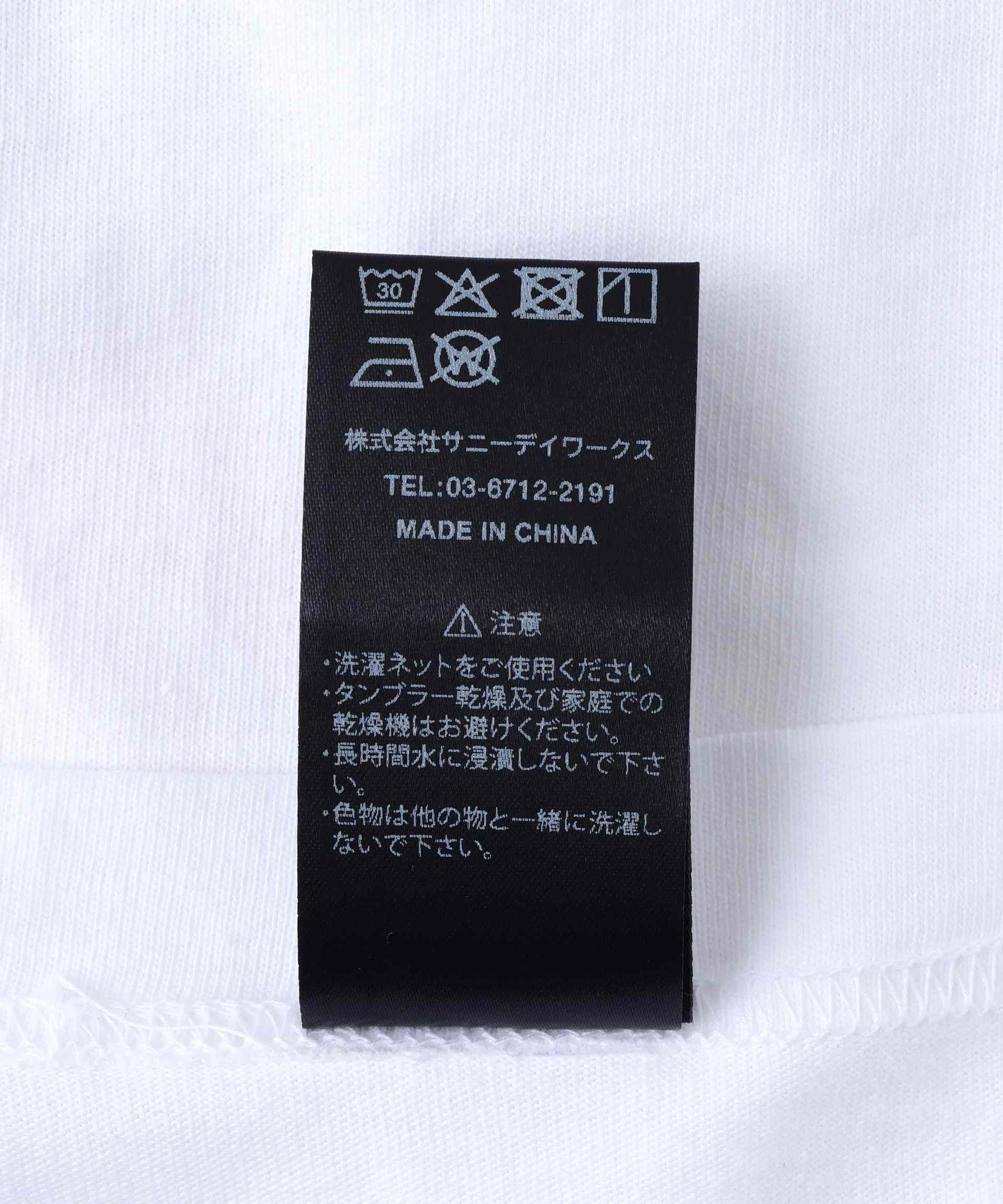 SY32 y SWEET YEA>S/エスワイサーティトゥ バイ スィートイヤーズ/INKJET G>UNGE TEE ホワイト