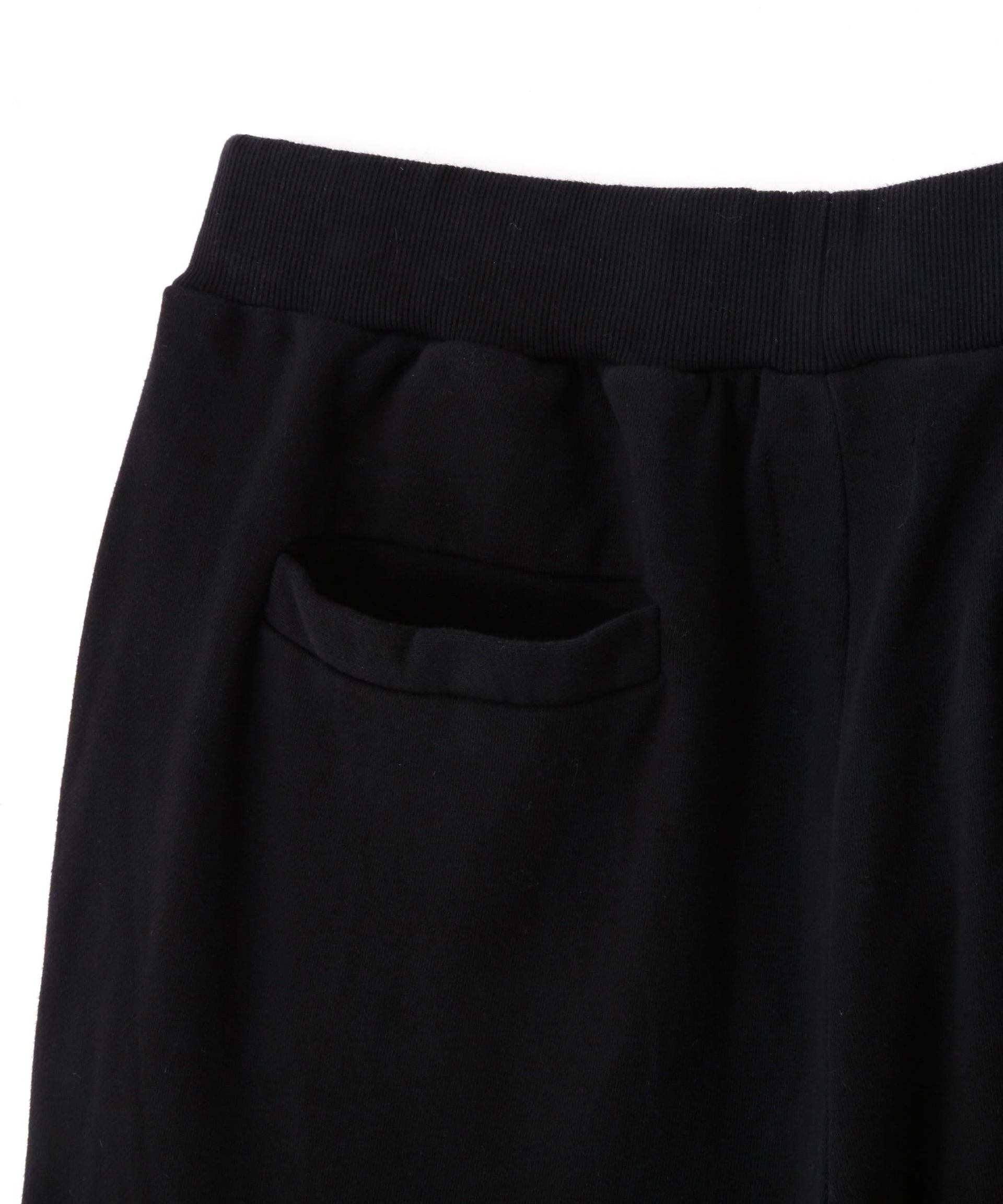 DankeSchon/ダンケシェーン/STEP DYE SWEAT PANTS ブラック