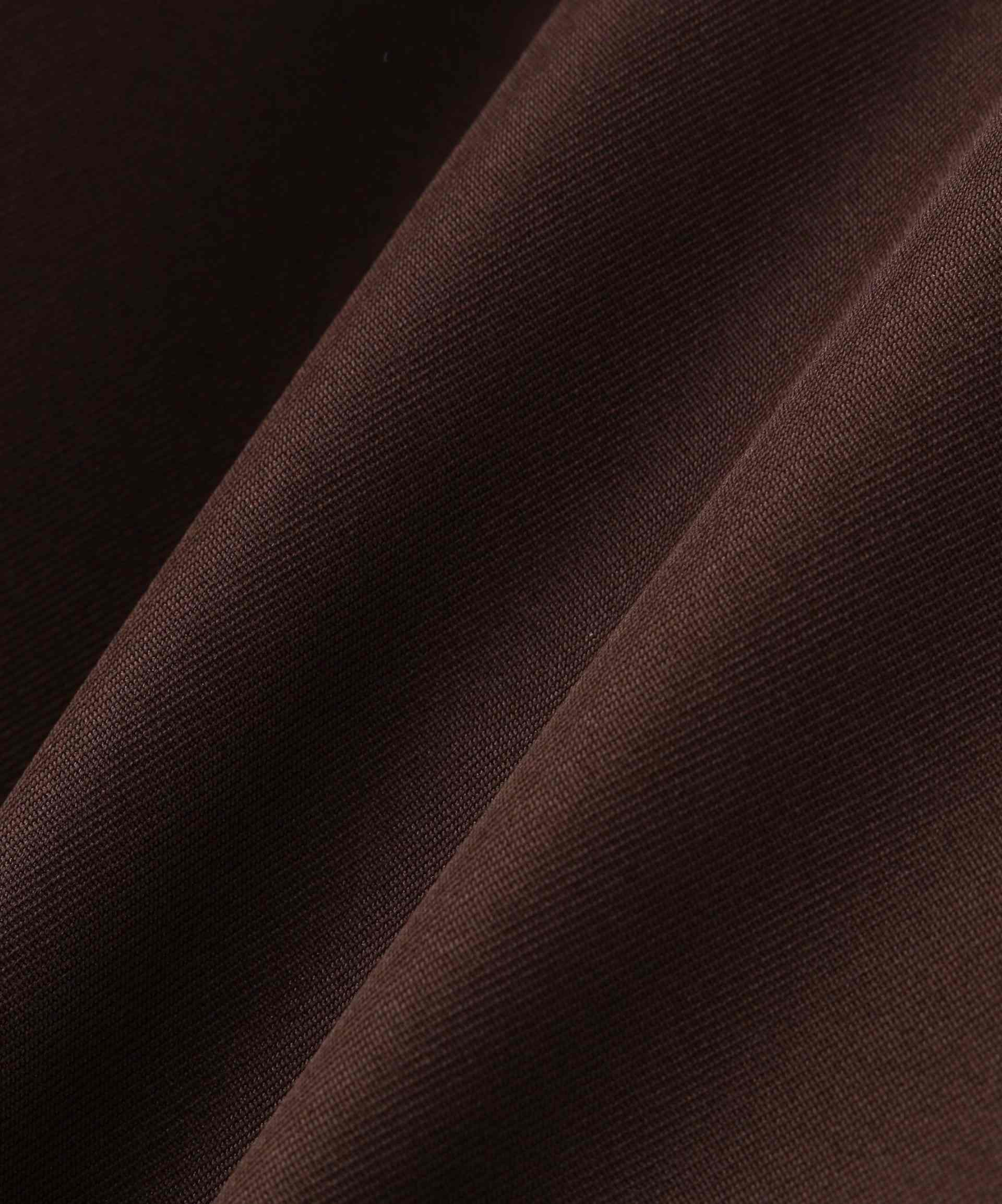 ON THE TU>F<オン ザ ターフcoach shit jacket ブラウン