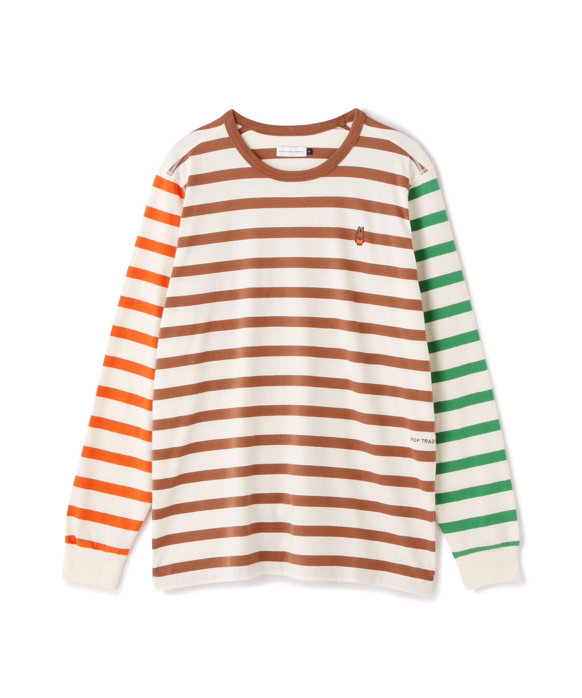 POP T>ADING COMPANY/Pop & Miffy Stiped Longsleeve Tee アザー3