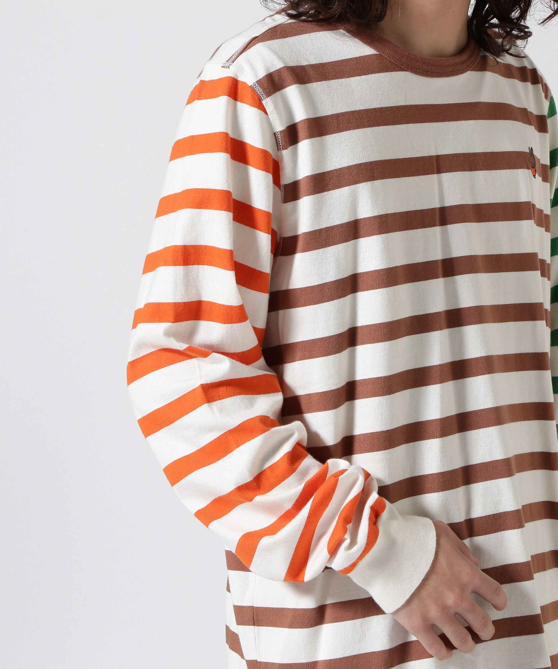 POP T>ADING COMPANY/Pop & Miffy Stiped Longsleeve Tee アザー3