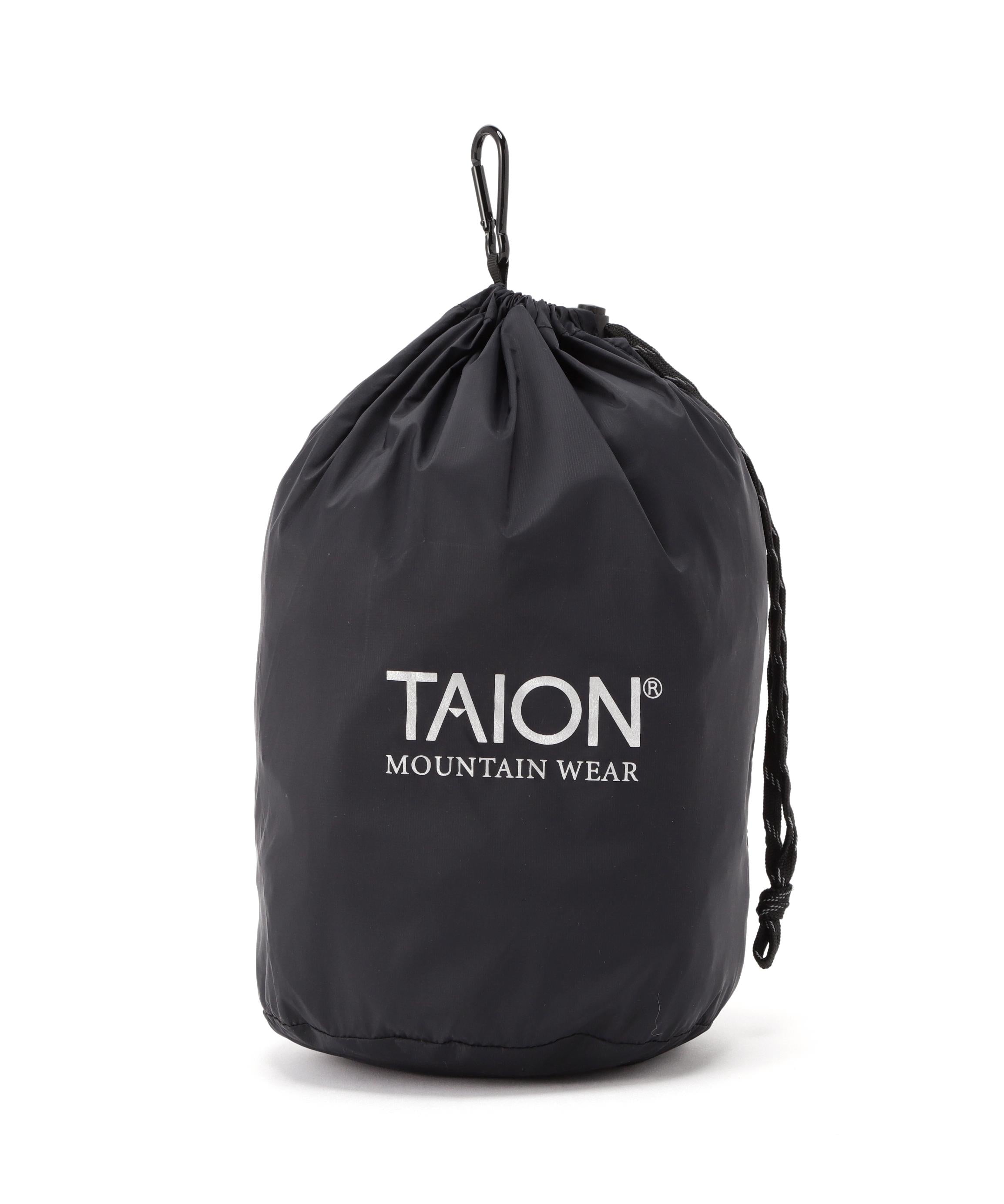 TAION/タイオン/MOUNTAIN DOWN JACKET ブラック