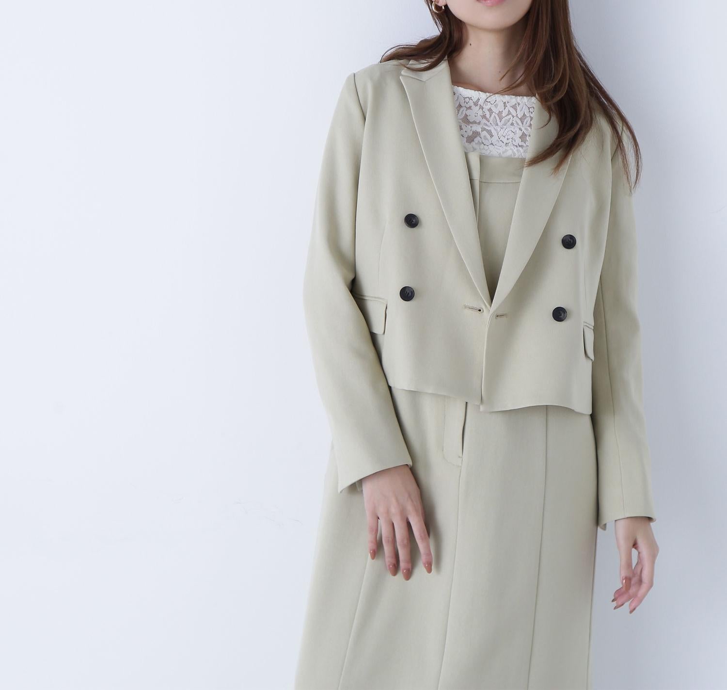 ショートジャケット クレイイエロー