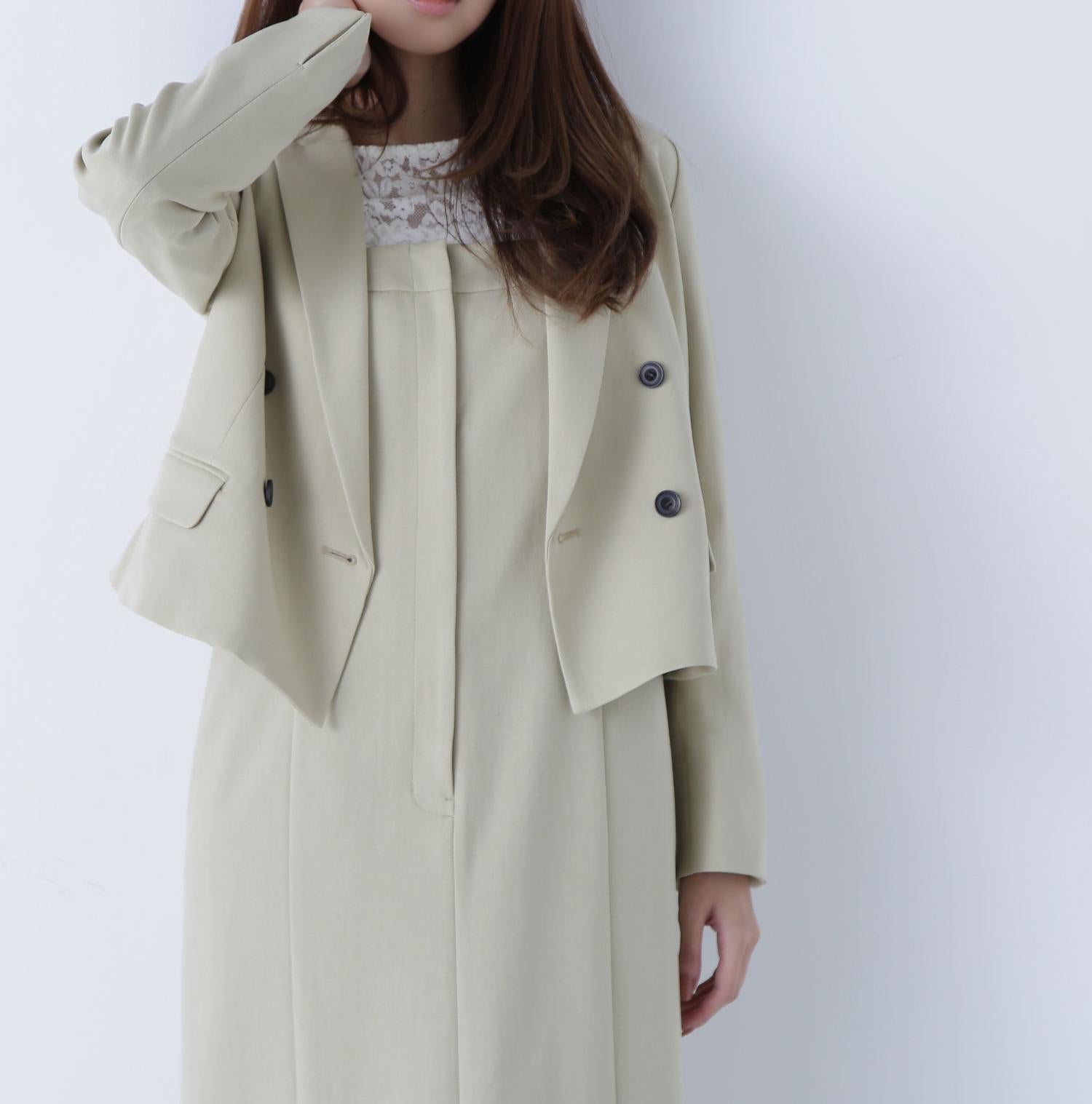 ショートジャケット クレイイエロー