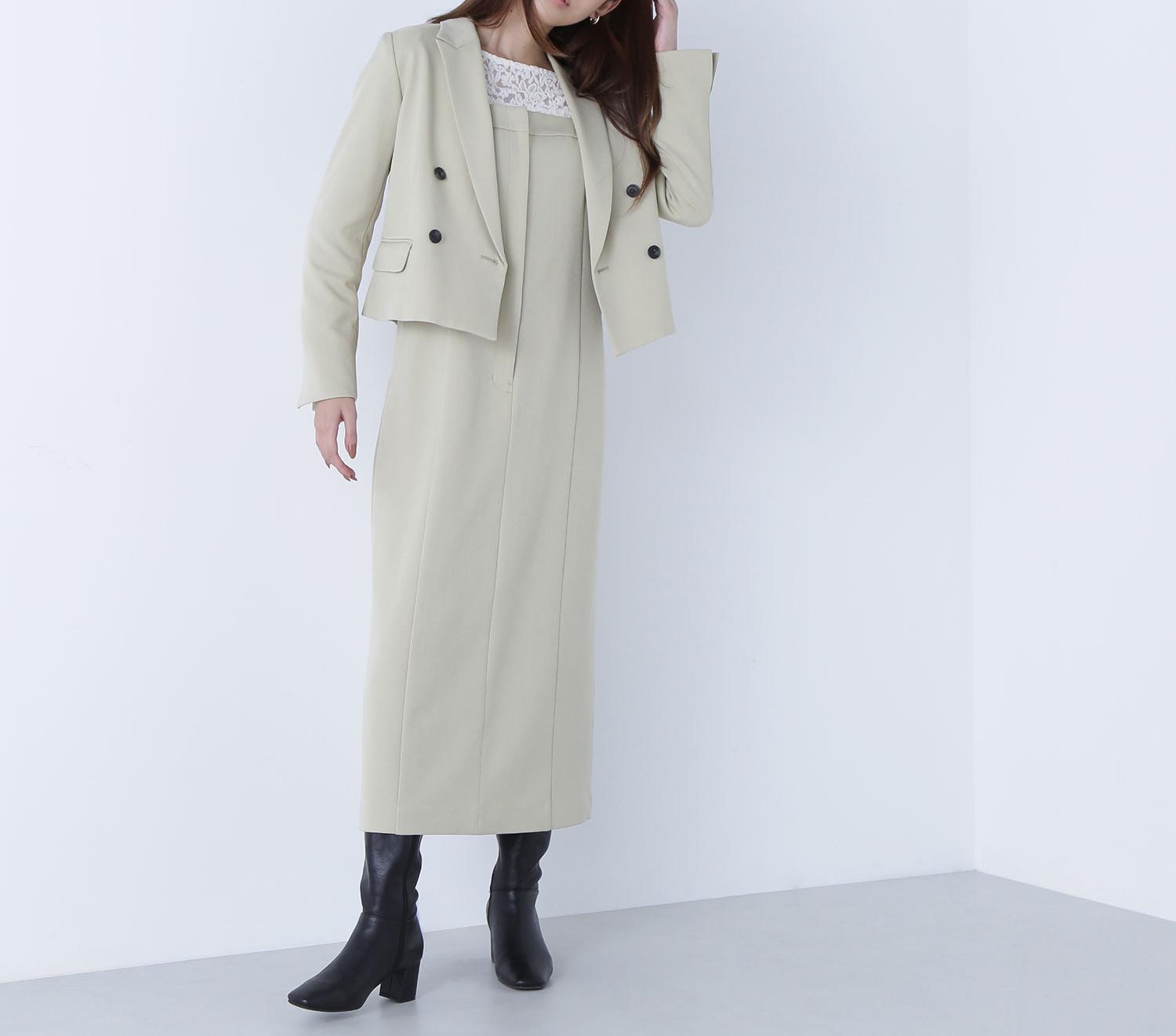 ショートジャケット クレイイエロー