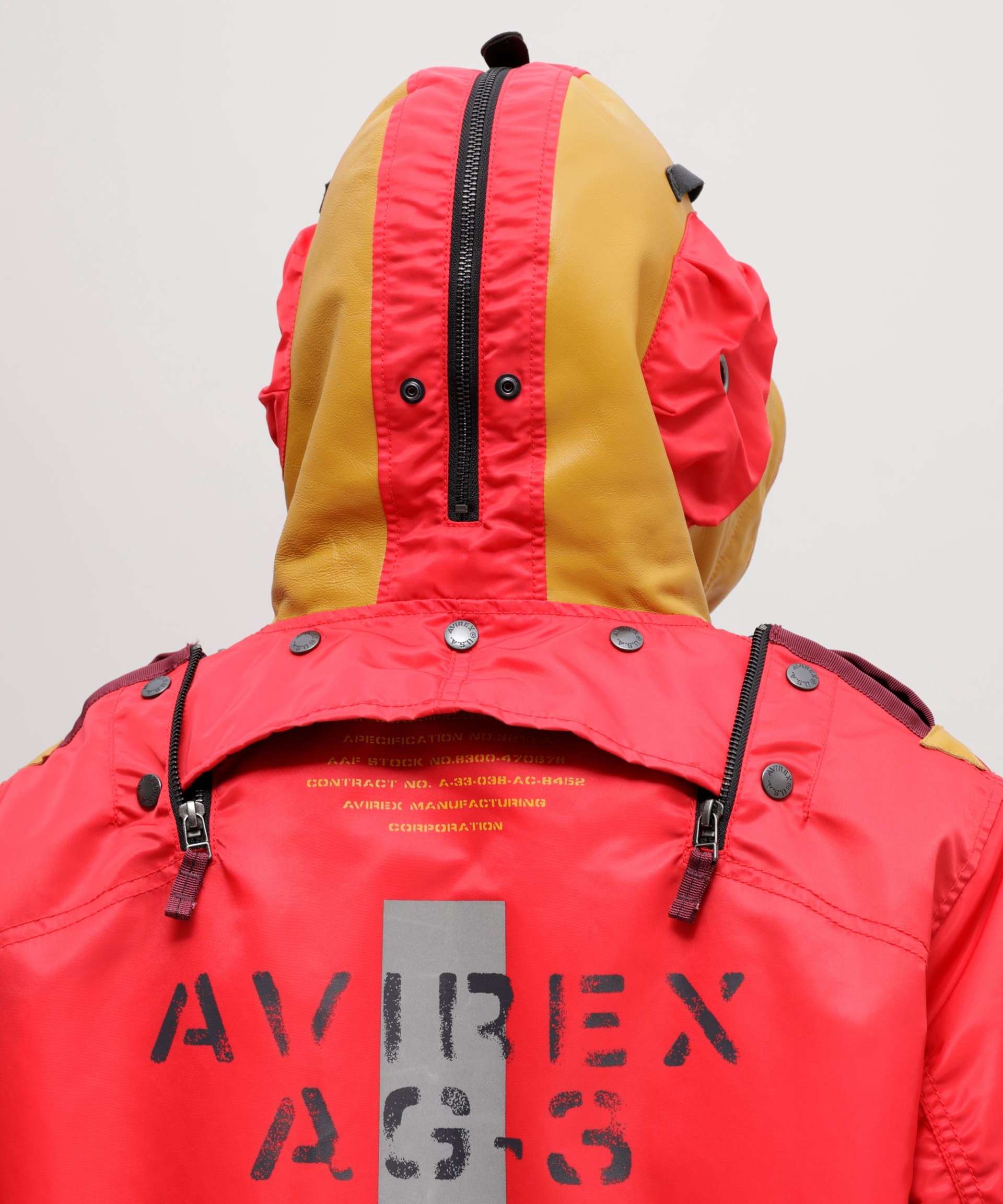 《WEB＆DEPOT限定》MA-1 REMODEL MARK2/MA-1 リモデル マーク２/AVIREX/アヴィレックス レッド