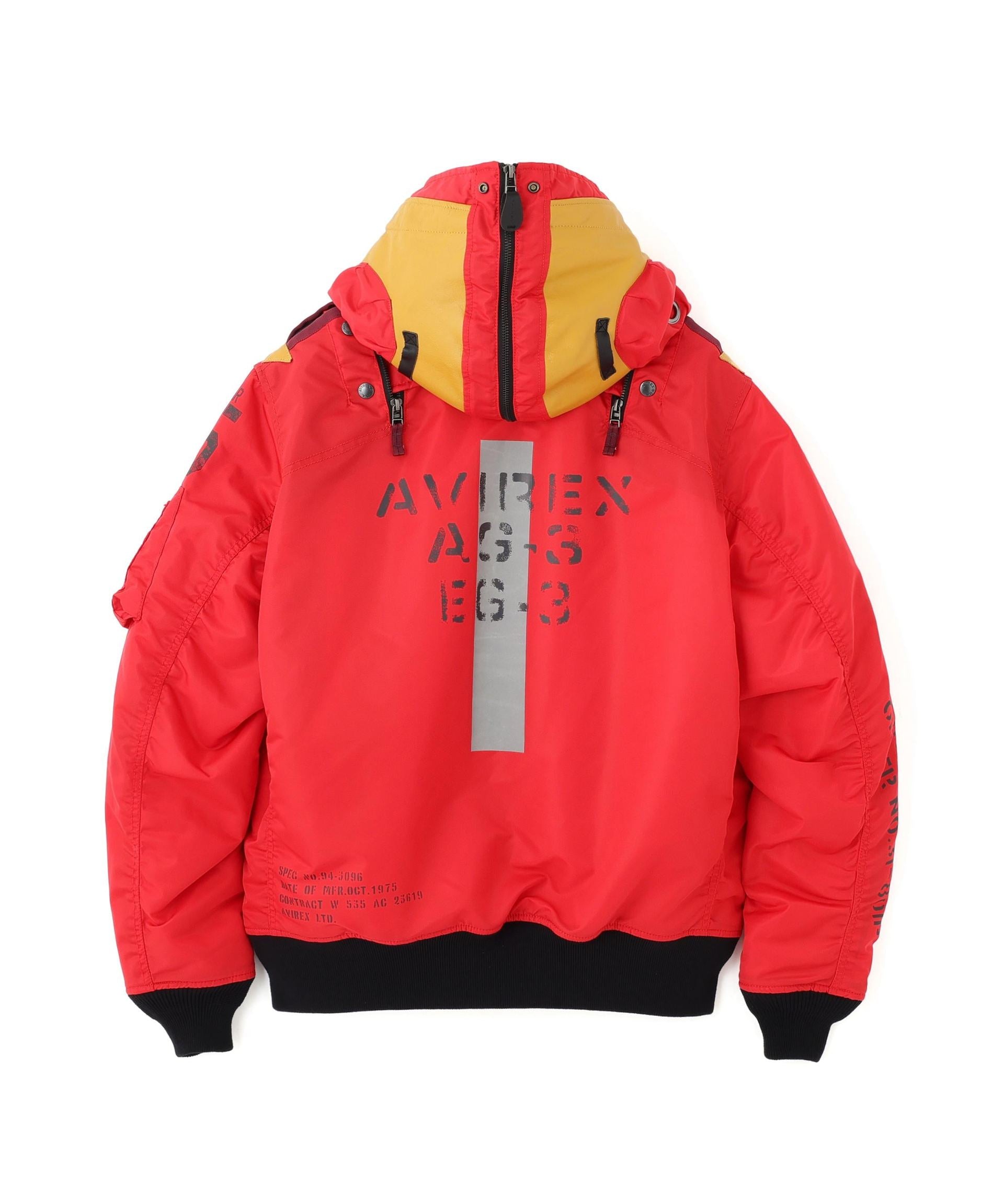 《WEB＆DEPOT限定》MA-1 REMODEL MARK2/MA-1 リモデル マーク２/AVIREX/アヴィレックス レッド