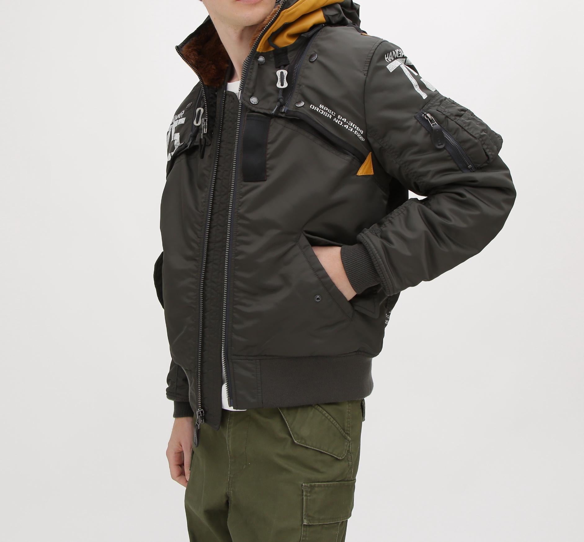 《WEB＆DEPOT限定》MA-1 REMODEL チャコール