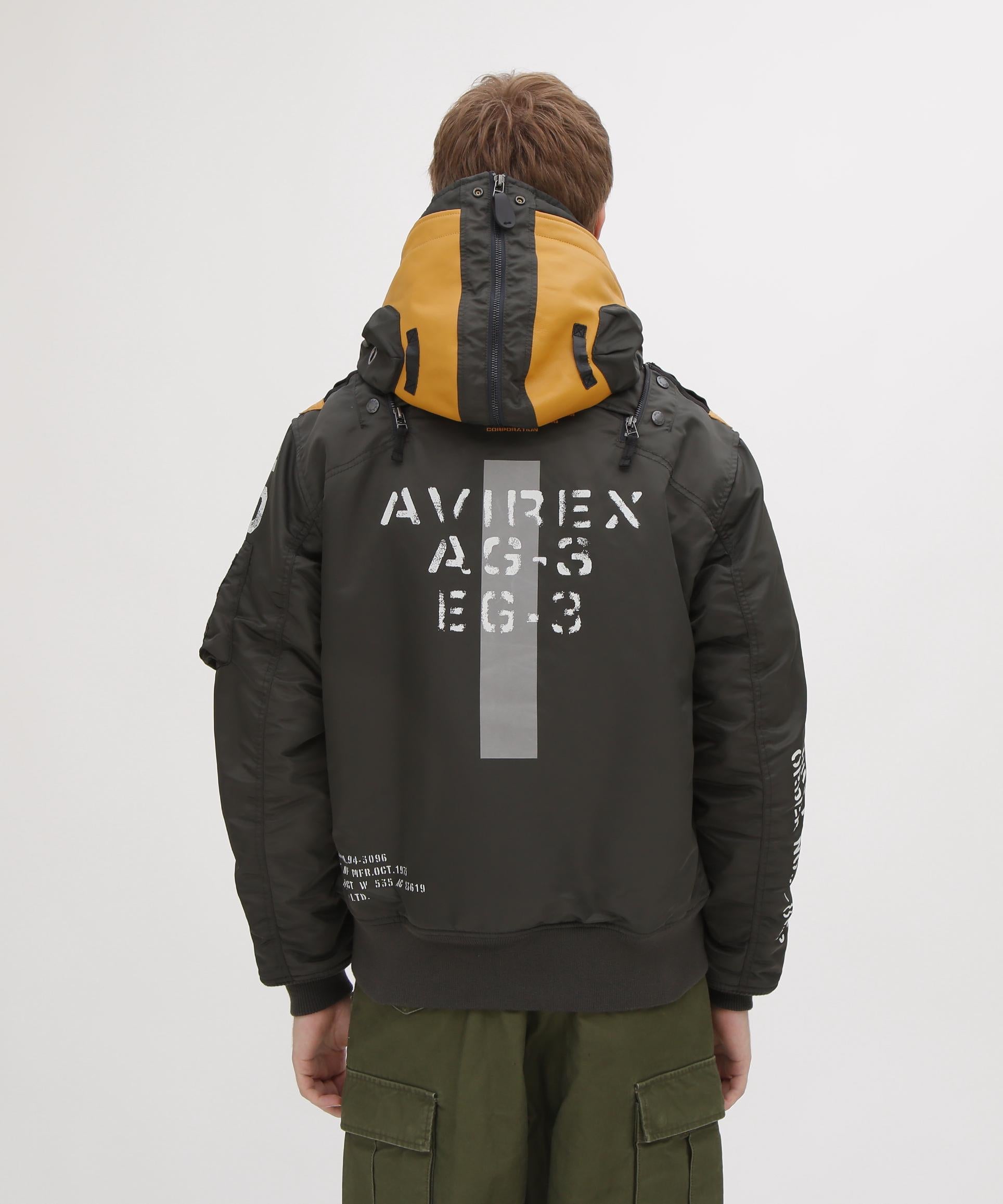 《WEB＆DEPOT限定》MA-1 REMODEL チャコール